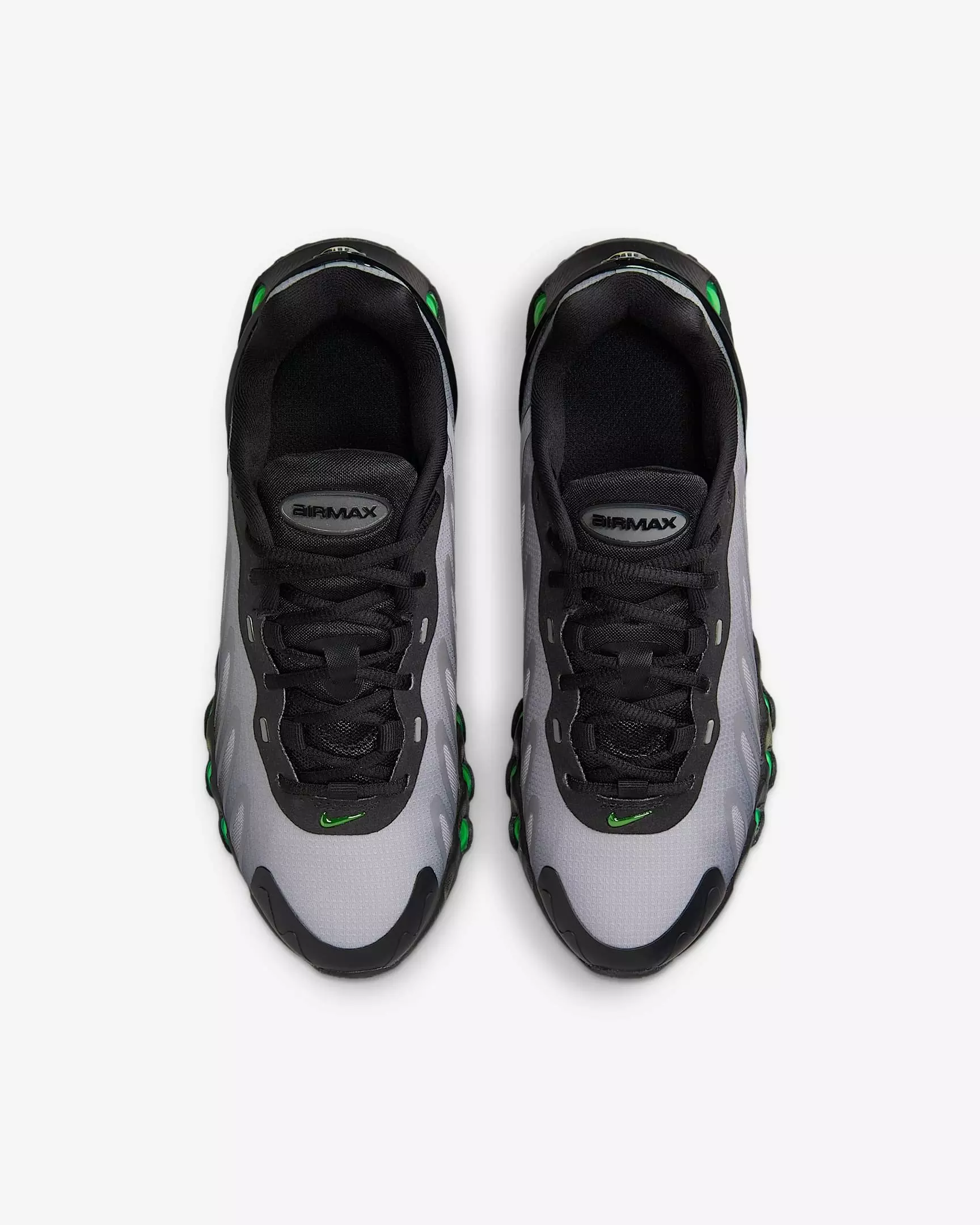 Nike Air Max Dn8 "Black/Light Smoke Grey/Black/Volt" Grade School Boys' Shoe - BLACK/LT GREY/VOLT