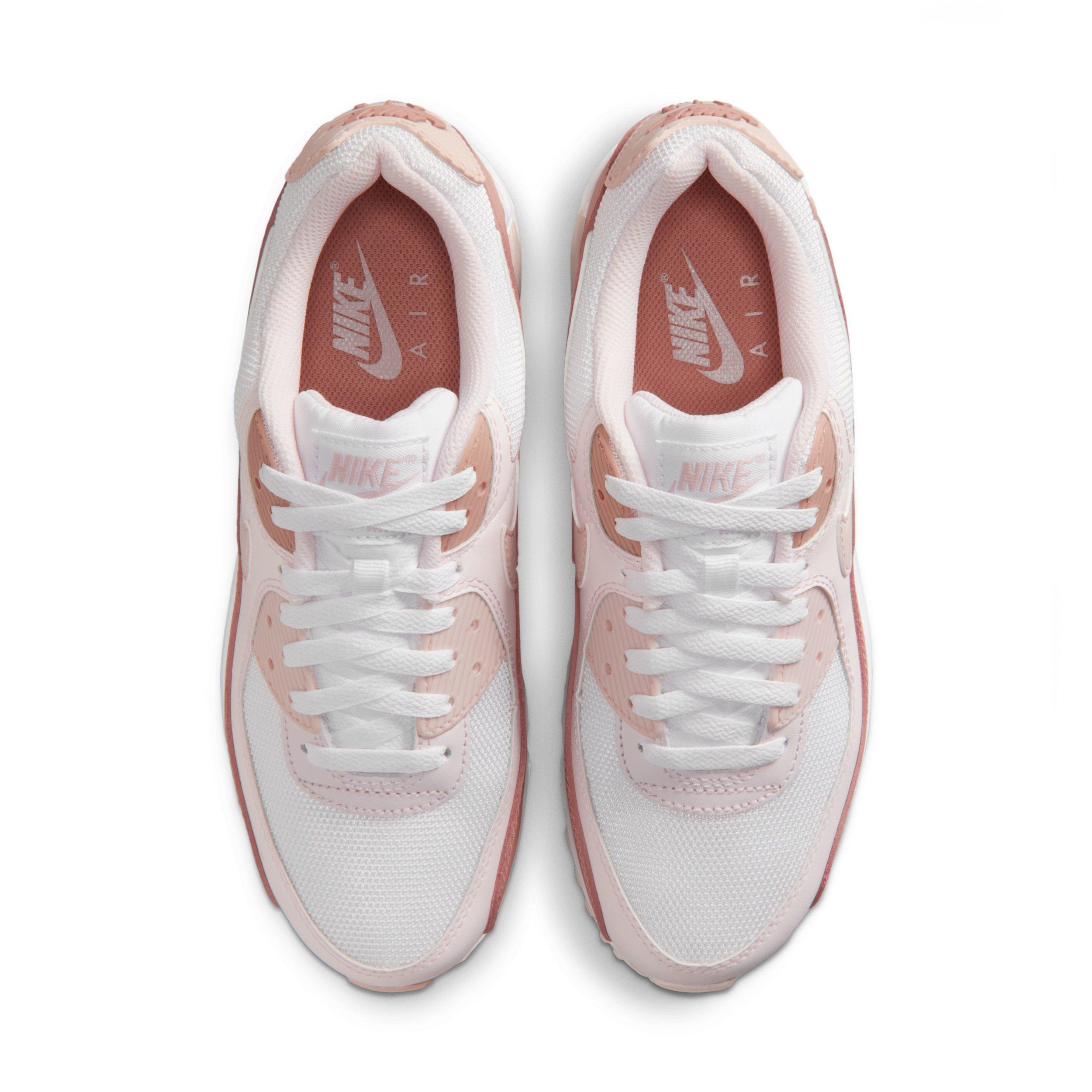 Nike Air Max 90 "Particle Pink/Pearl Pink/Silt Red" Women's Shoe - PINK/PINK/RED Thumbnail View 4
