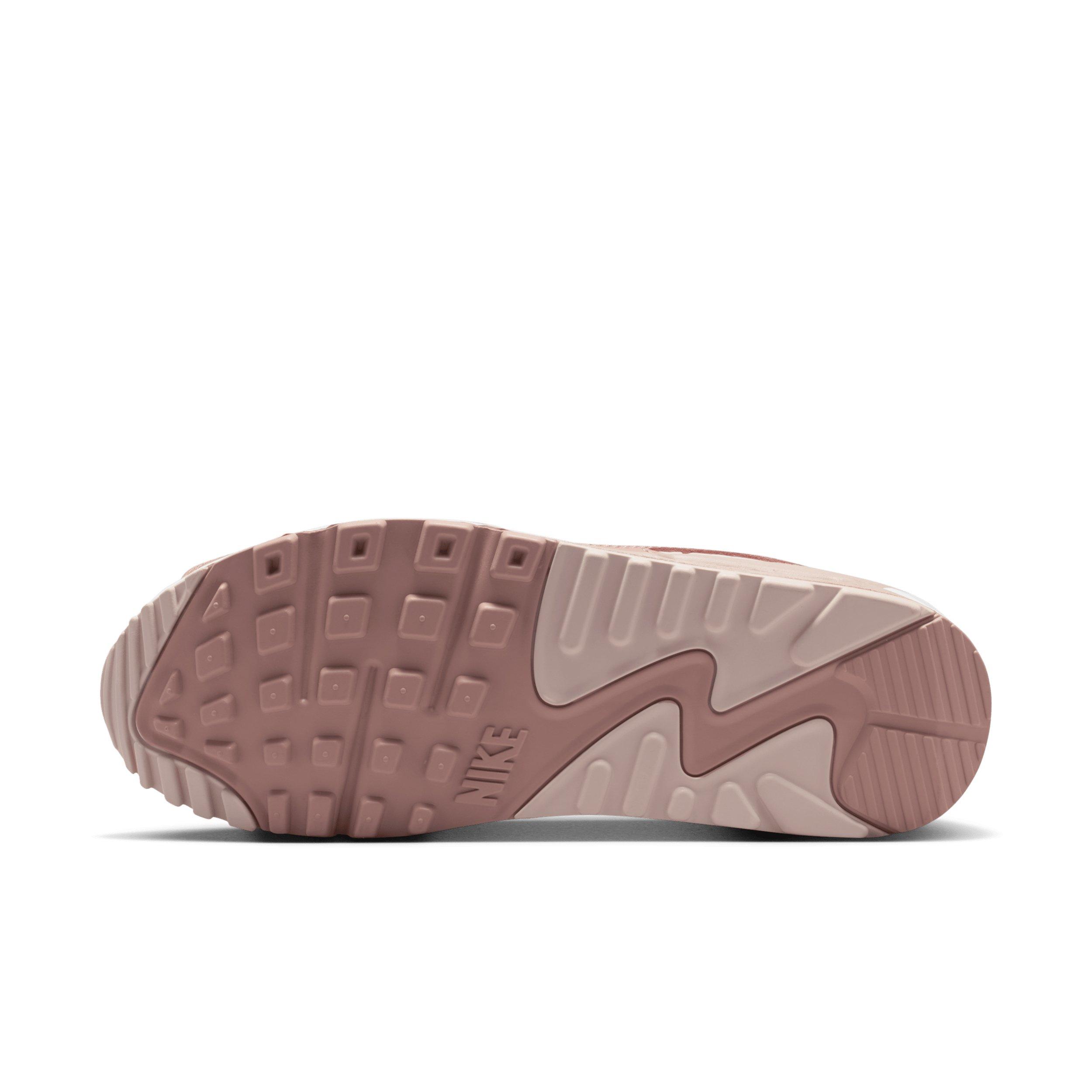 Nike Air Max 90 "Particle Pink/Pearl Pink/Silt Red" Women's Shoe - PINK/PINK/RED Thumbnail View 6