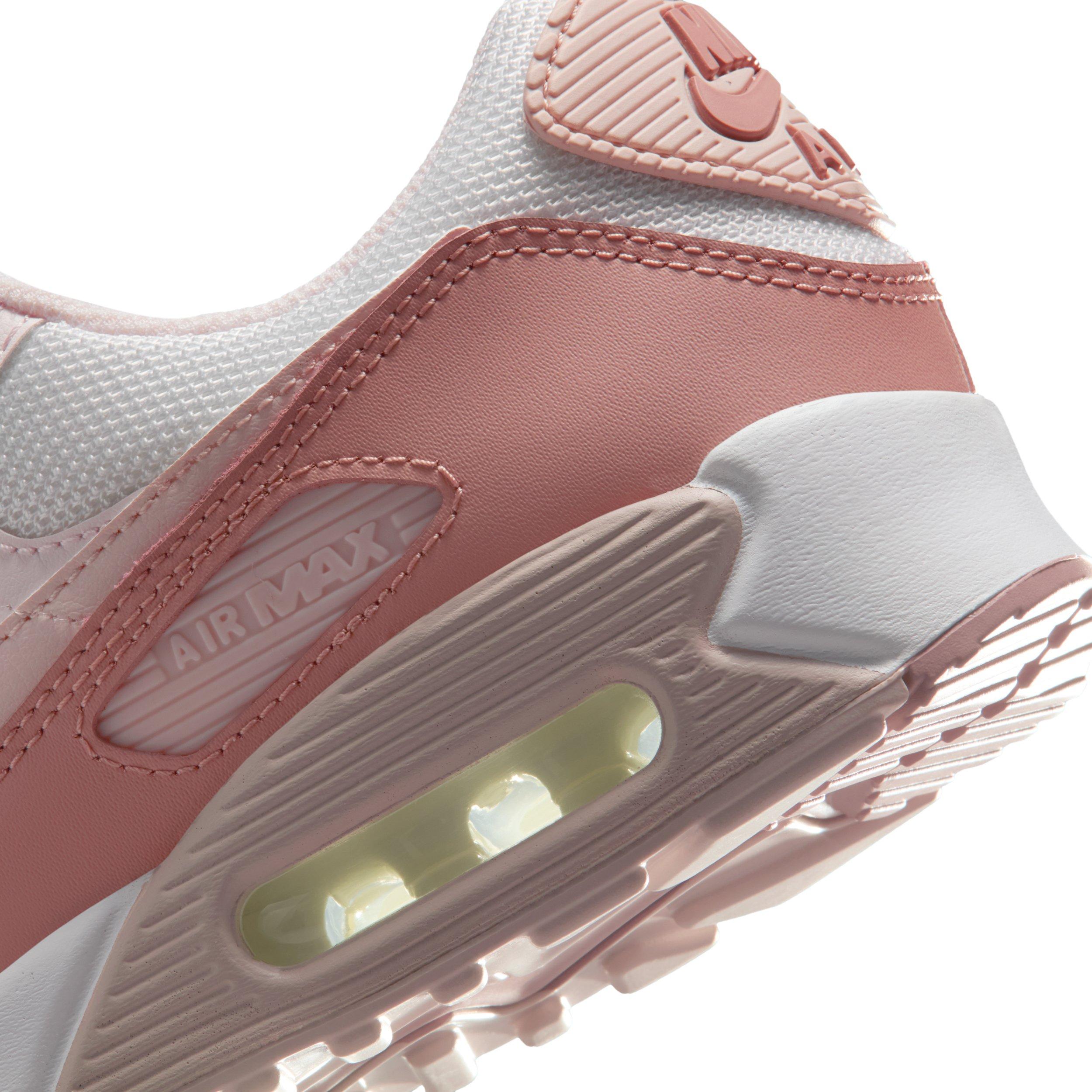 Nike Air Max 90 "Particle Pink/Pearl Pink/Silt Red" Women's Shoe - PINK/PINK/RED Thumbnail View 8