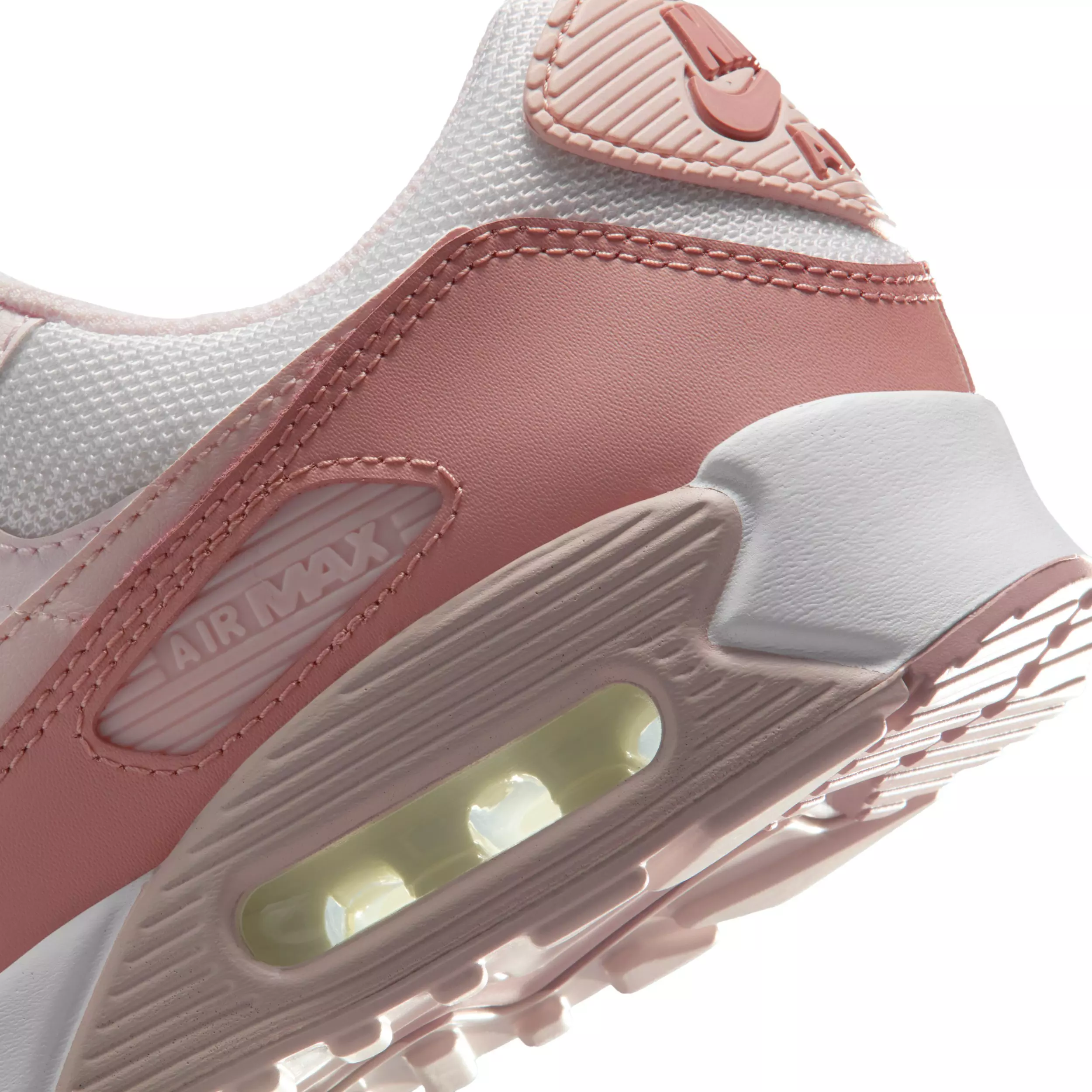 Nike Air Max 90 "Particle Pink/Pearl Pink/Silt Red" Women's Shoe - PINK/PINK/RED
