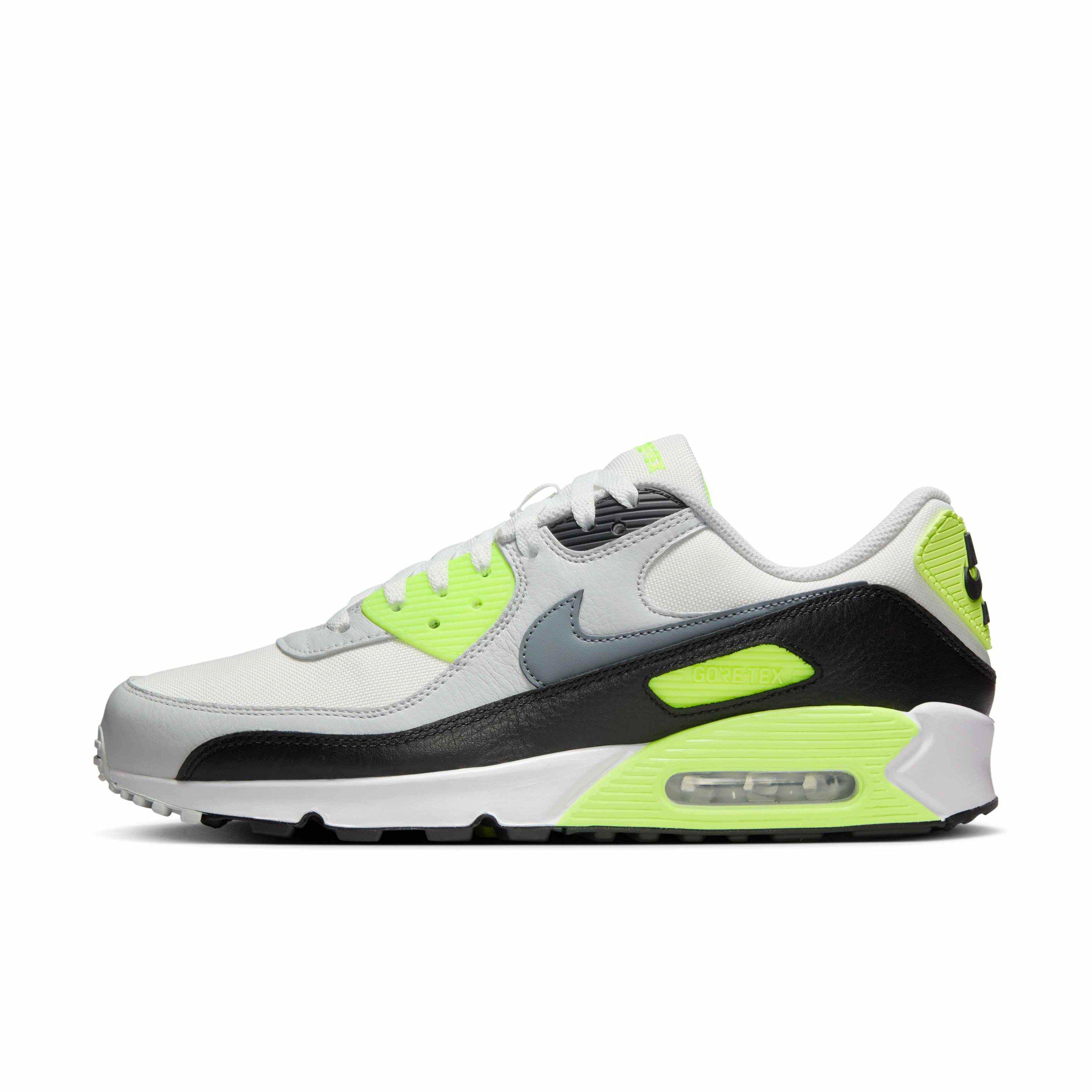 Nike Air Max 90 GORE-TEX Men's "White/Volt/Black/Cool Grey" Shoe