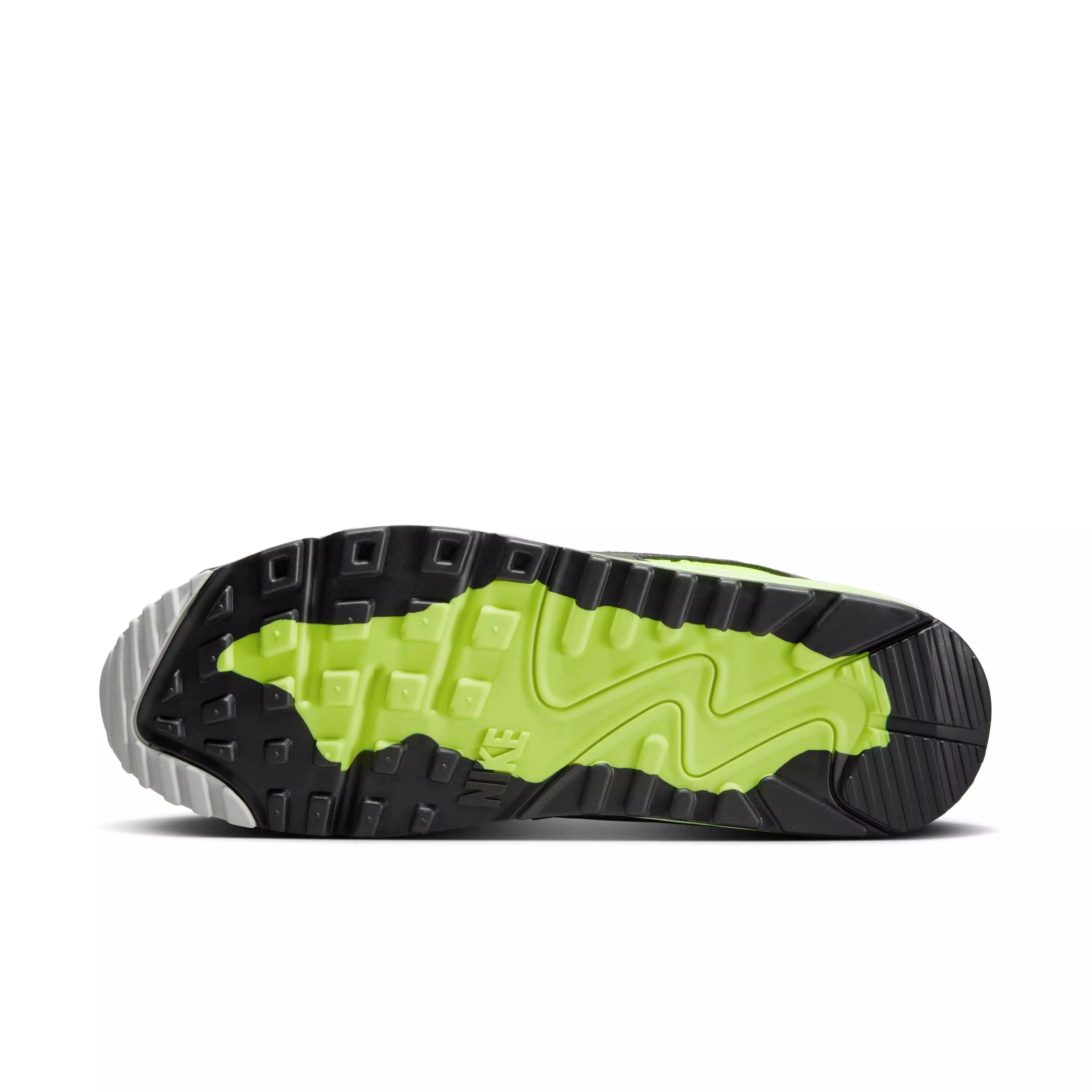 Nike Air Max 90 GORE-TEX "White/Volt/Black/Cool Grey" Men's Shoe - WHITE/YELLOW/BLACK/GREY