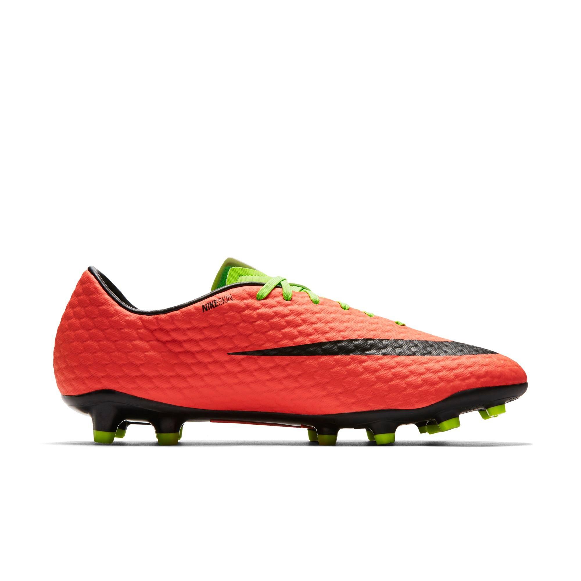 nike hypervenom orange and green