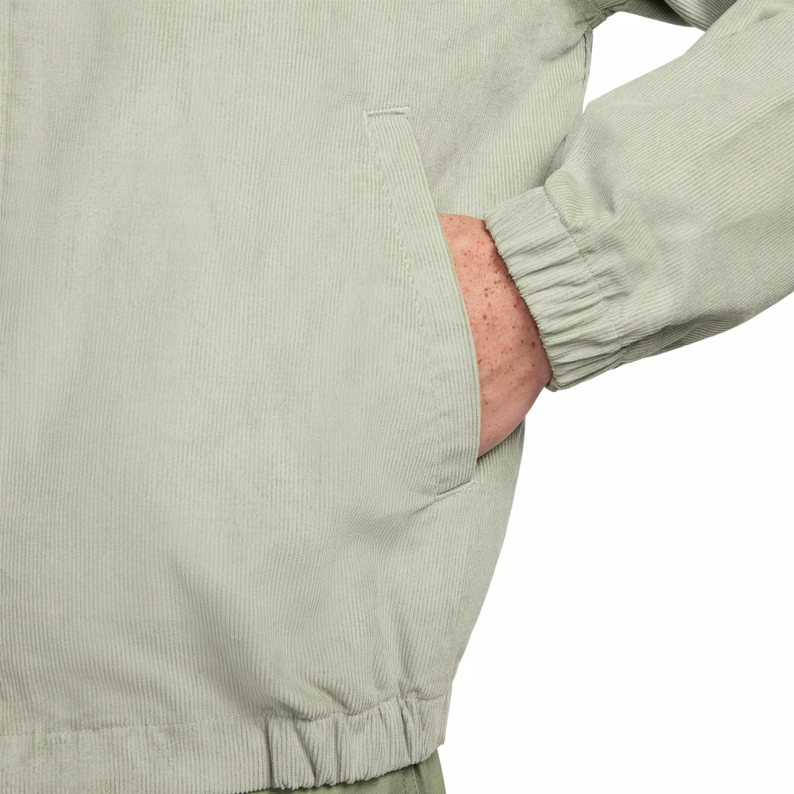 Nike Men's Sportswear Club Corduroy Harrington Jacket -Jade - JADE