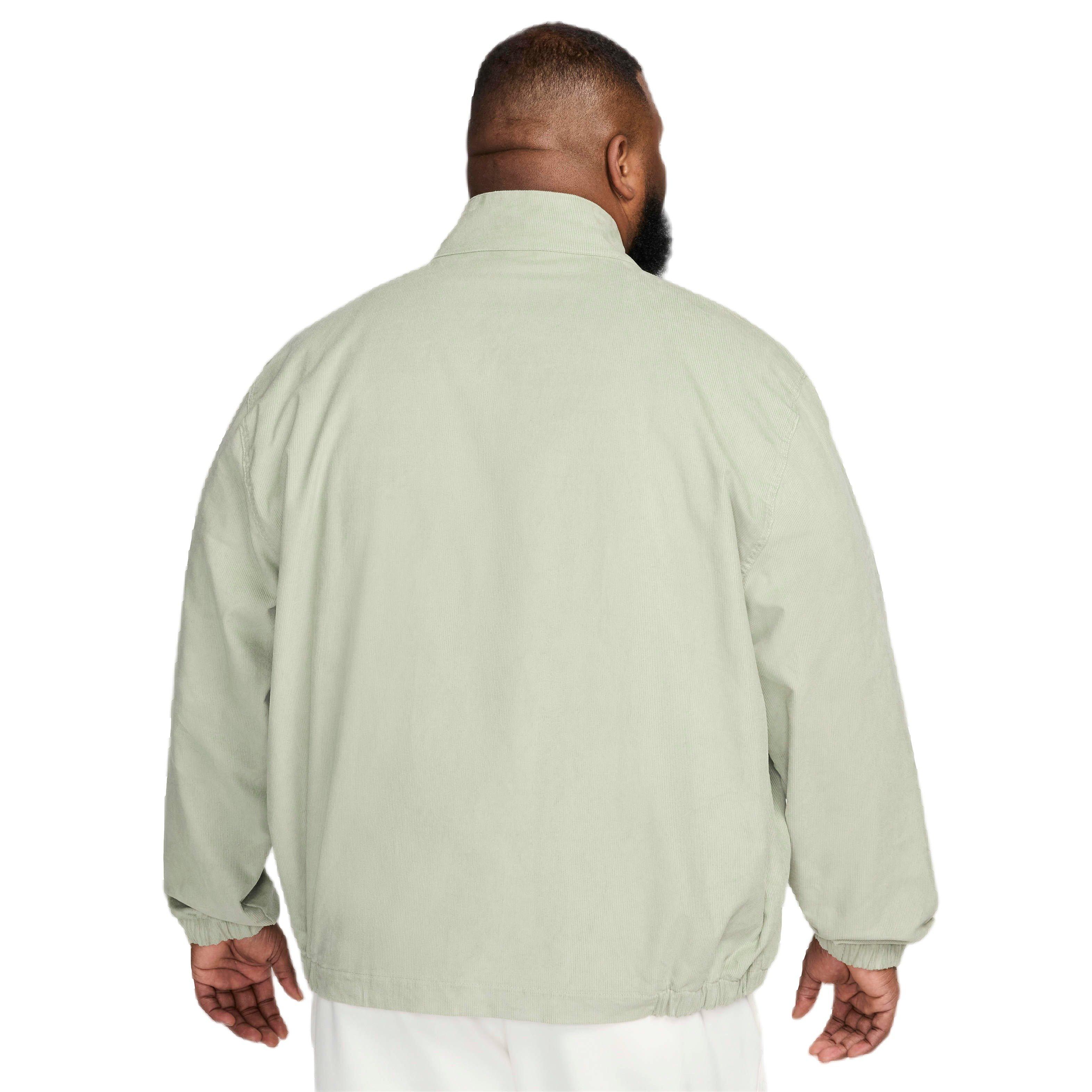 Nike Men's Sportswear Club Corduroy Harrington Jacket -Jade - JADE Thumbnail View 8
