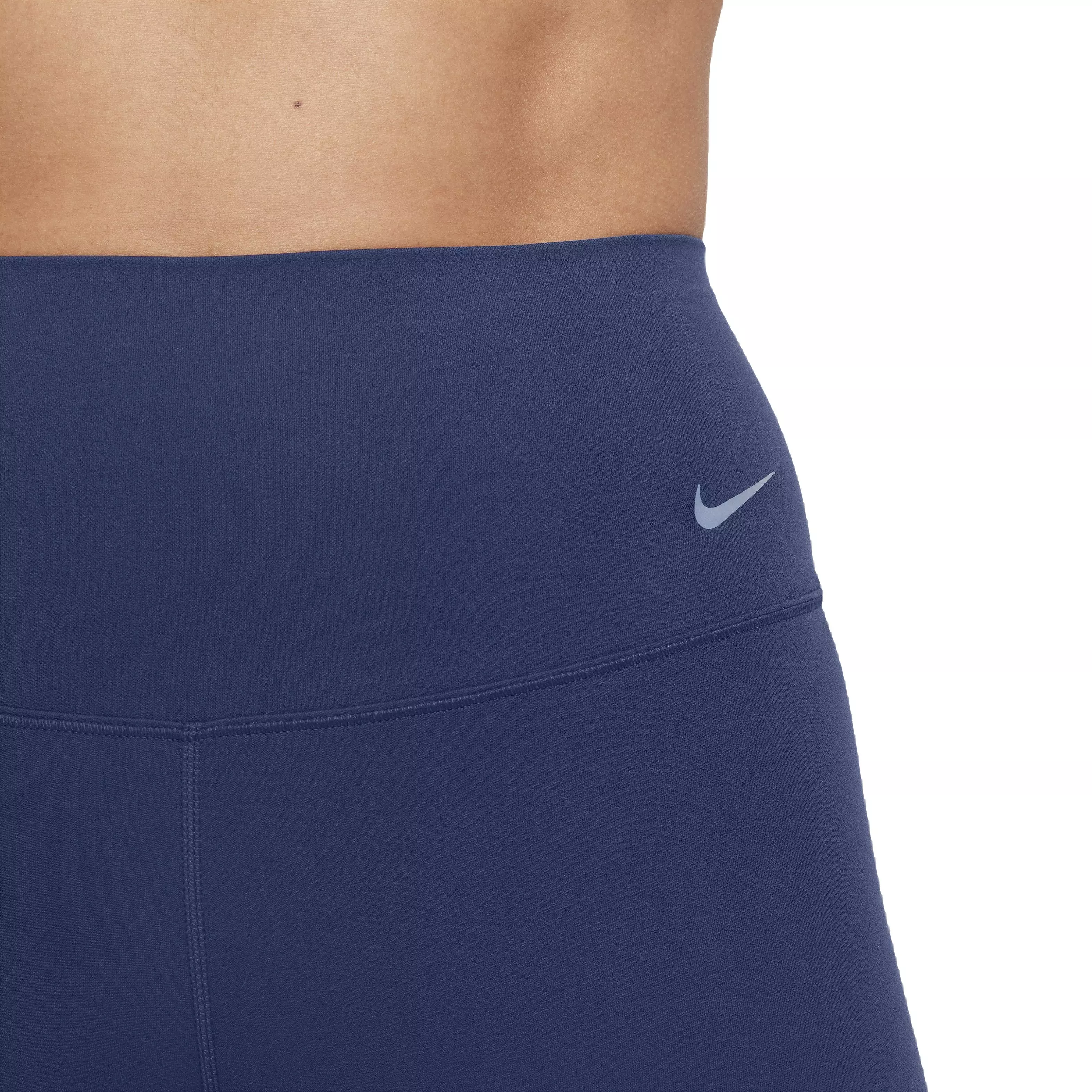 Nike Women's Dri-FIT Zenvy GS High-Waisted 8" Biker Shorts - BLUE