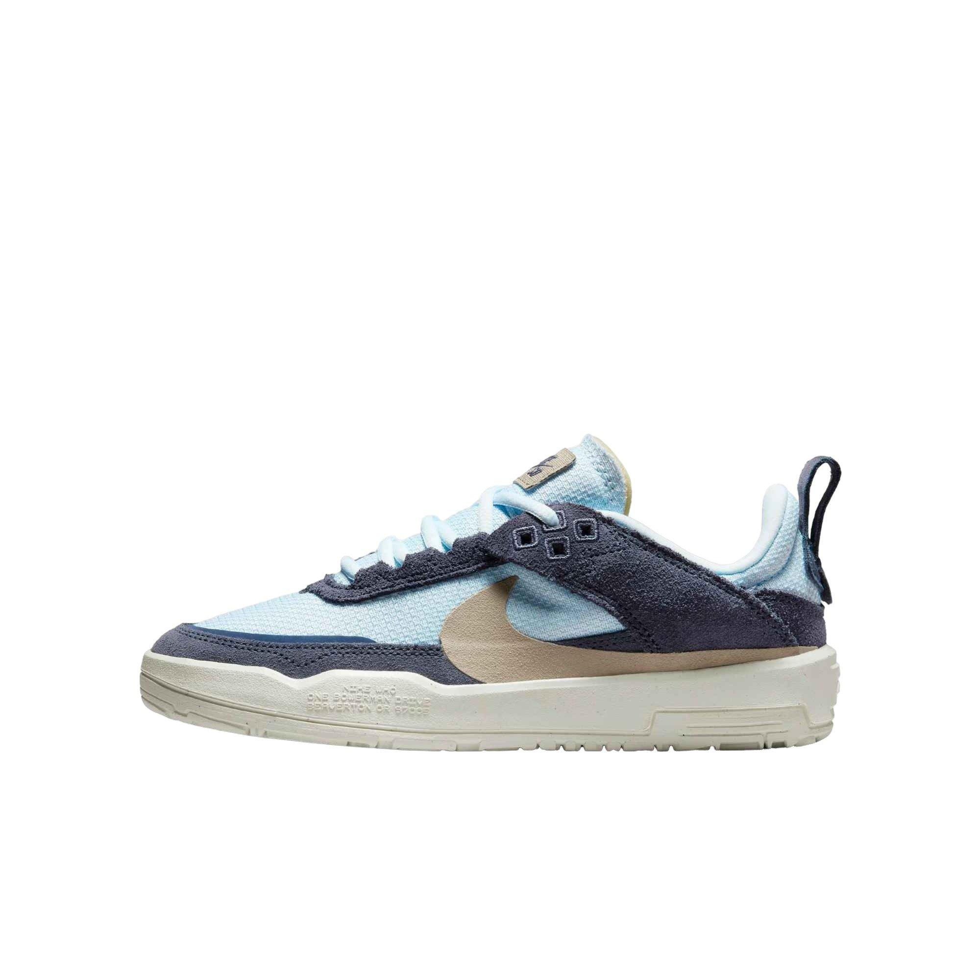 Nike SB Day One "Thunder Blue/Blue Tint/Sail/Khaki" Grade School Boys' Skateboarding Shoe - BLUE/KHAKI Thumbnail View 2