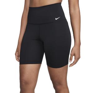 Nike Women's One Dri-FIT High-Waisted 7" Biker Shorts -Black