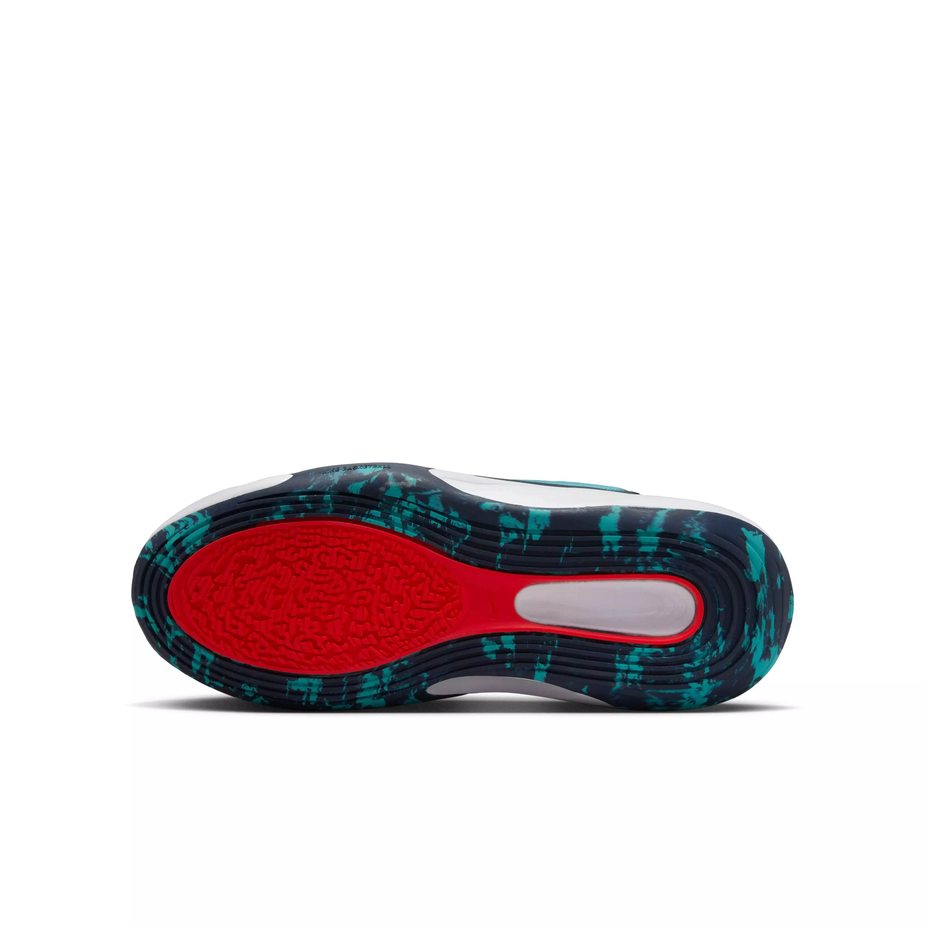 Nike IsoFly "Black/Dusty Cactus/Thunder Blue/Bright Crimson" Grade School Boys' Basketball Shoe - BLACK/CACTUS/BLUE/CRIMSON