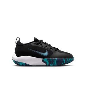Nike IsoFly "Black/Dusty Cactus/Thunder Blue/Bright Crimson" Grade School Boys' Basketball Shoe
