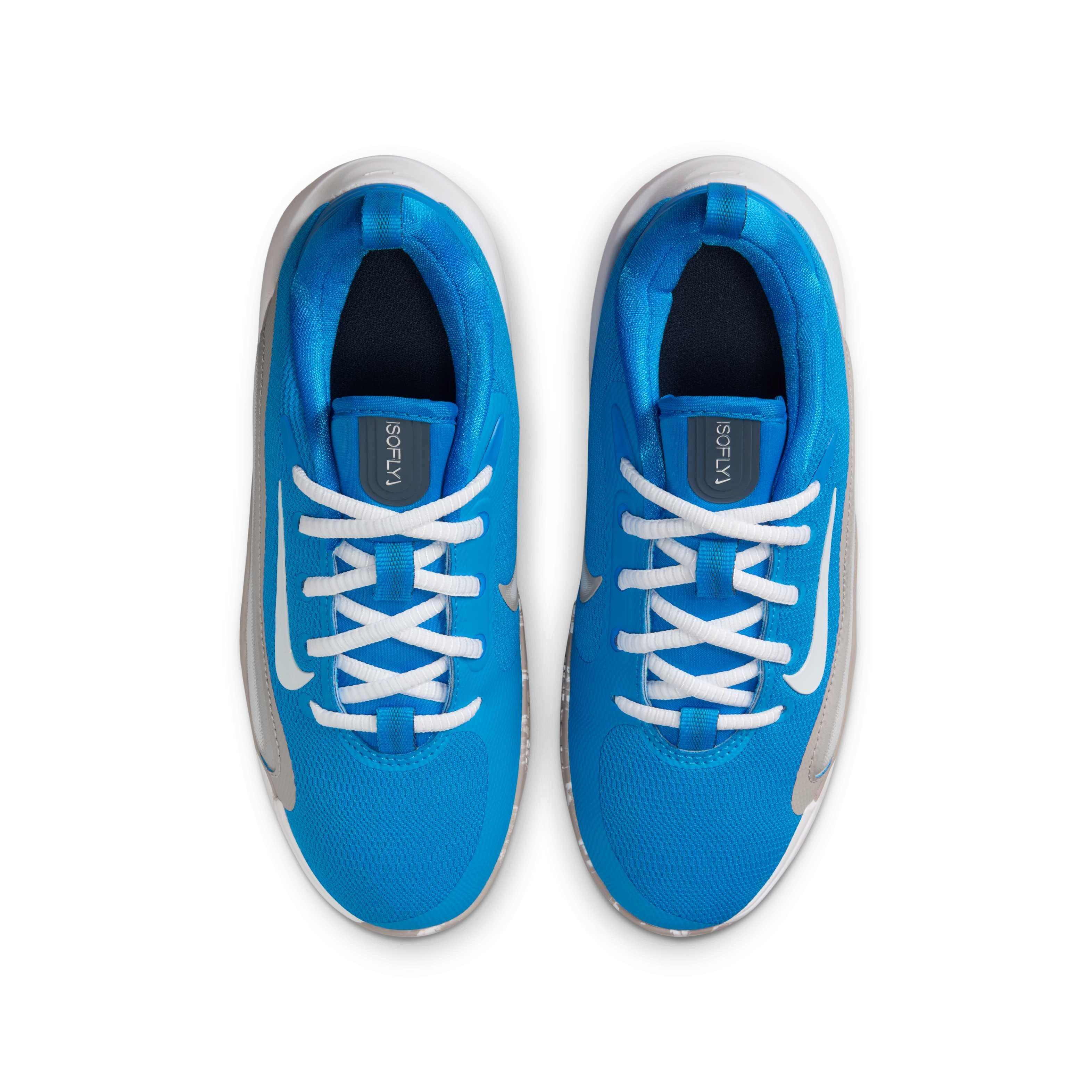 Nike IsoFly Grade School Boys' "Photo Blue/College Grey/Phantom/White" Basketball Shoe