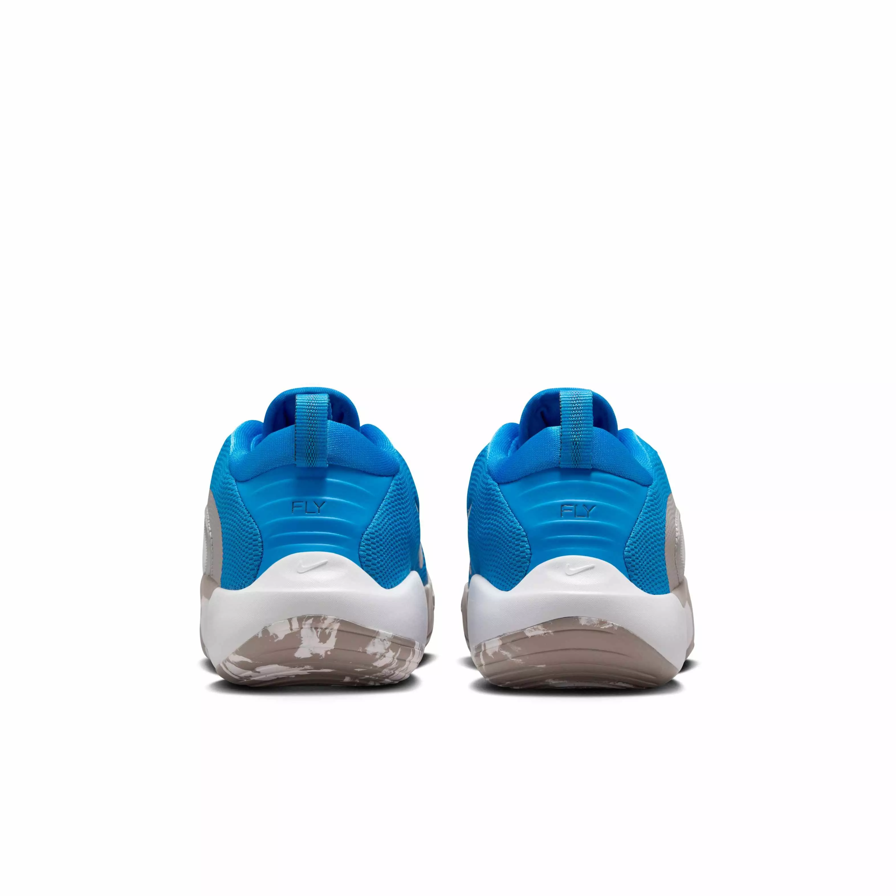 Nike IsoFly "Photo Blue/College Grey/Phantom/White" Grade School Boys' Basketball Shoe - BLUE/GREY/PHANTOM/WHITE