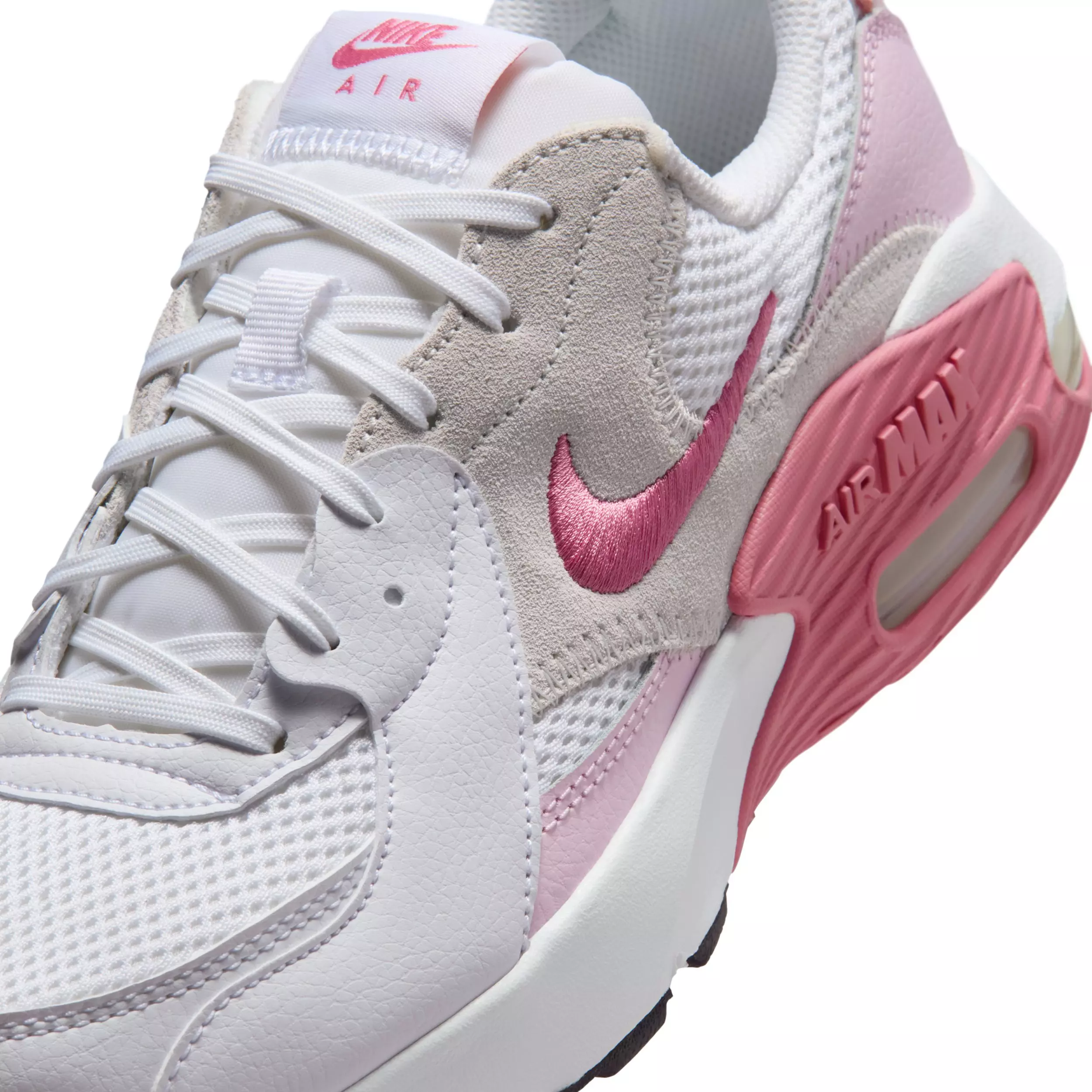 Nike Air Max Excee "White/Pink Foam/Platinum Tint/Peony" Women's Shoe - WHITE/PINK/PLATINUM/PEONY