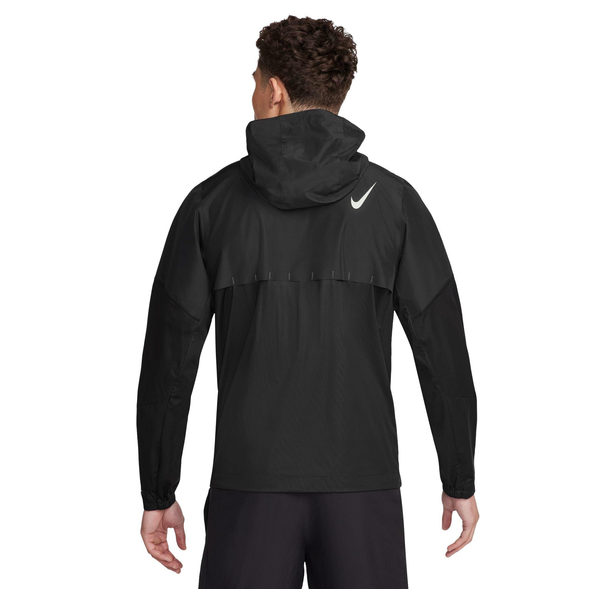 Nike Men's Storm-FIT Aerogami Aeroswift Breathable Running Jacket - BLACK Thumbnail View 2