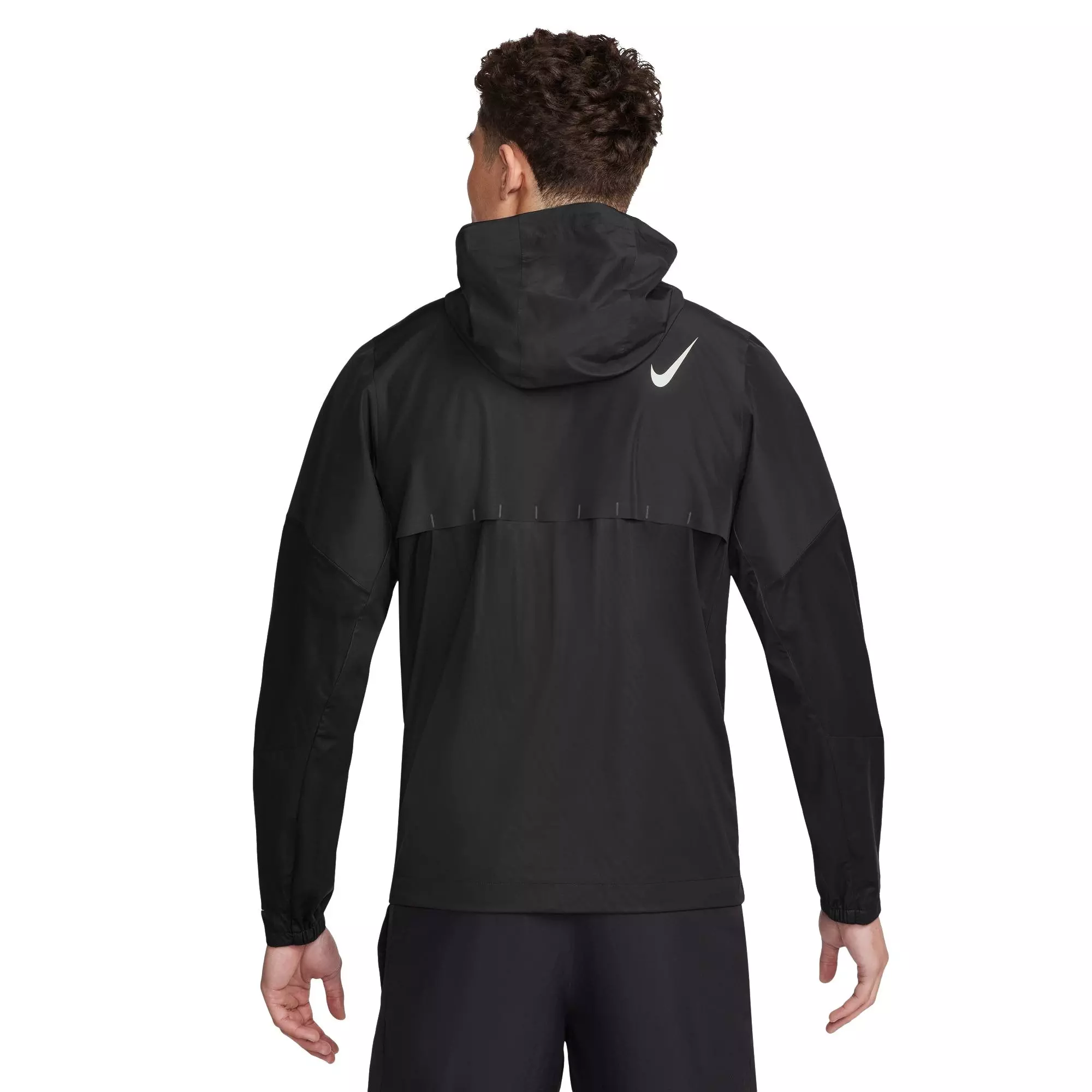 Nike Men's Storm-FIT Aerogami Aeroswift Breathable Running Jacket - BLACK