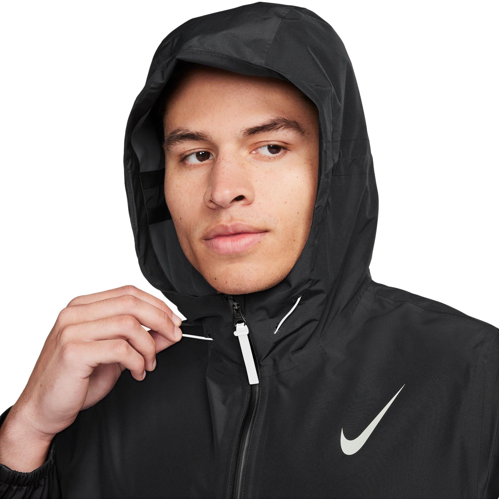 Nike Men's Storm-FIT Aerogami Aeroswift Breathable Running Jacket - BLACK Thumbnail View 3