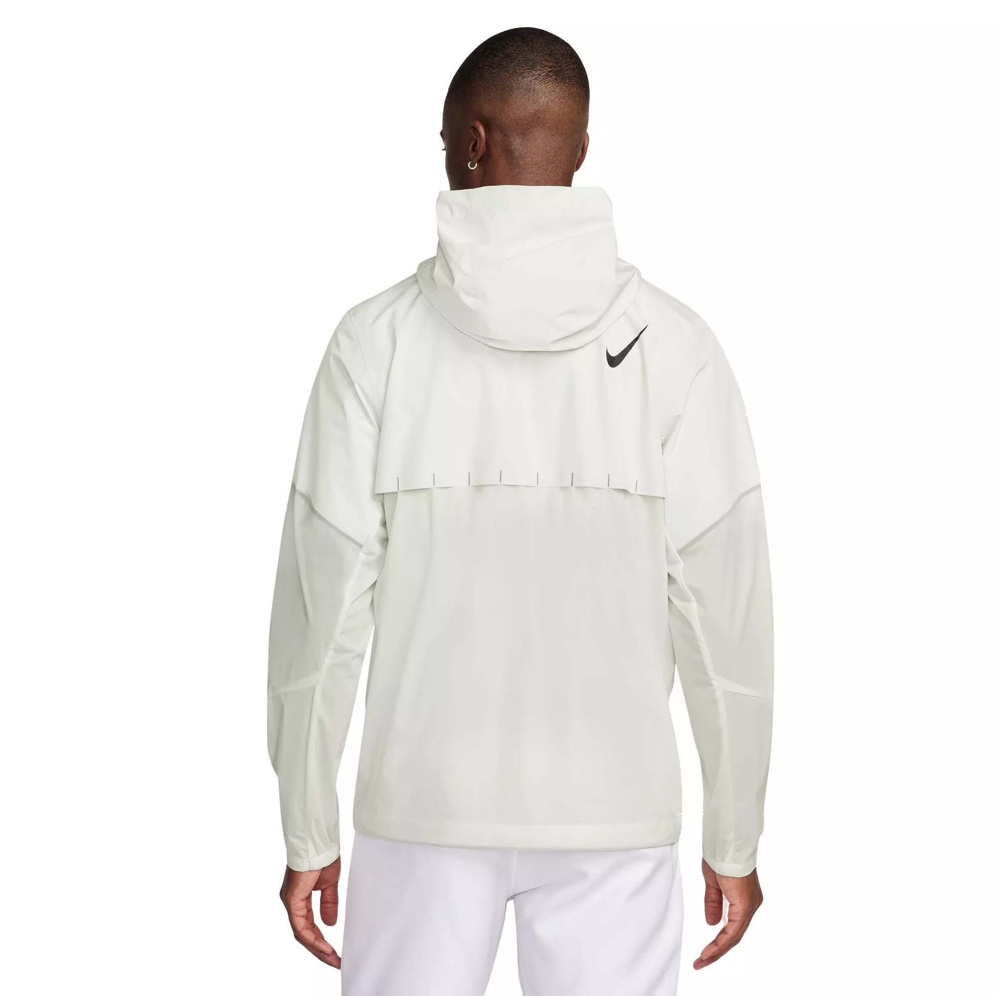 Nike Men's Storm-FIT Aerogami Aeroswift Breathable Running Jacket - WHITE