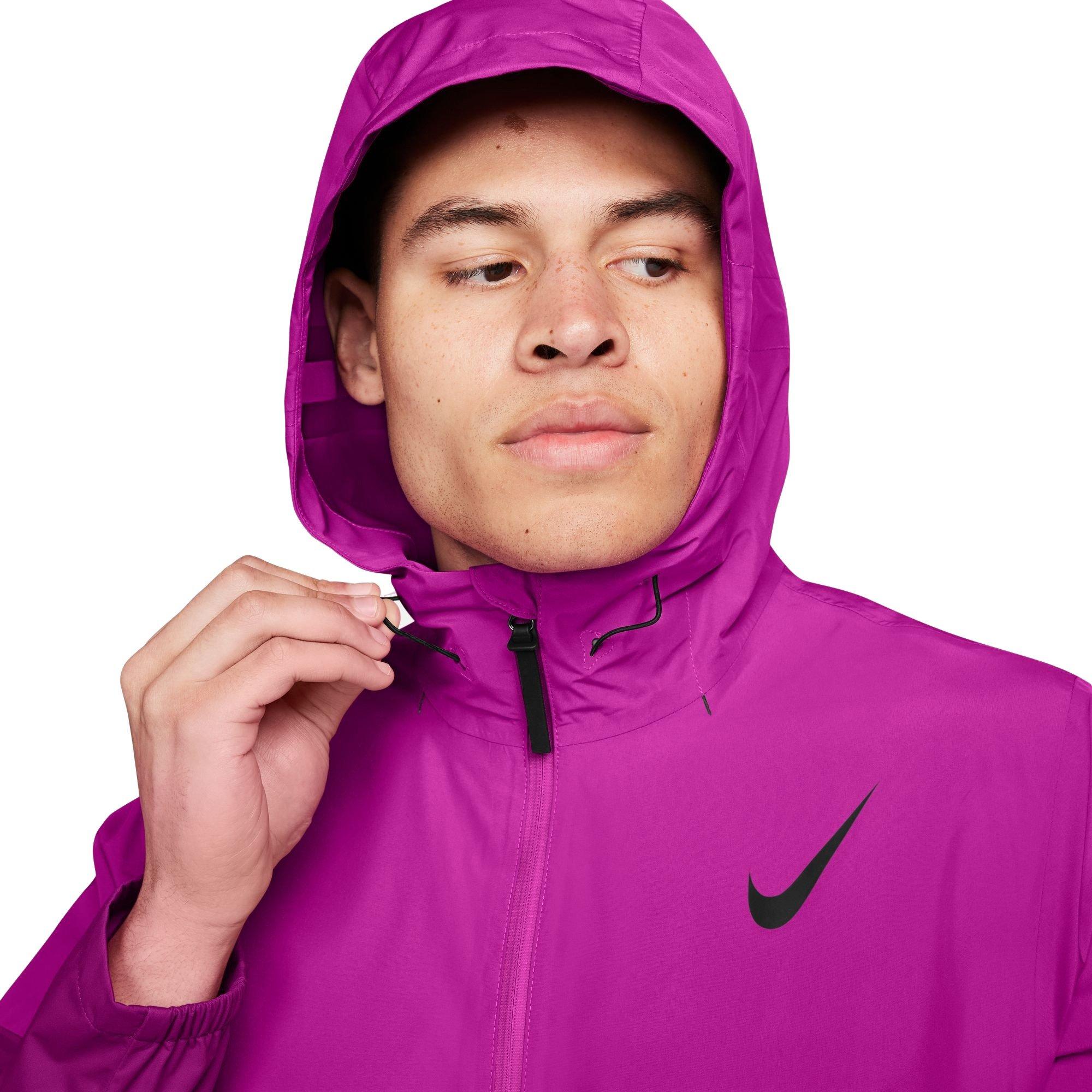 Nike Men's Storm-FIT Aerogami Aeroswift Breathable Running Jacket - PURPLE Thumbnail View 3