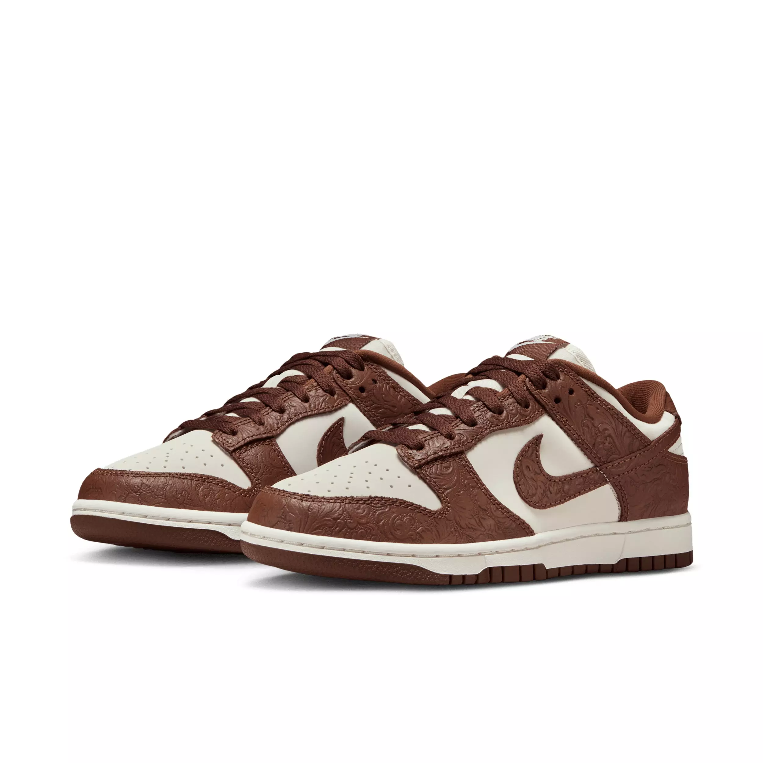 Nike Dunk Low "Sail/Sail/Metallic Gold/Fauna Brown" Women's Shoe - SAIL/SAIL/GOLD/BROWN