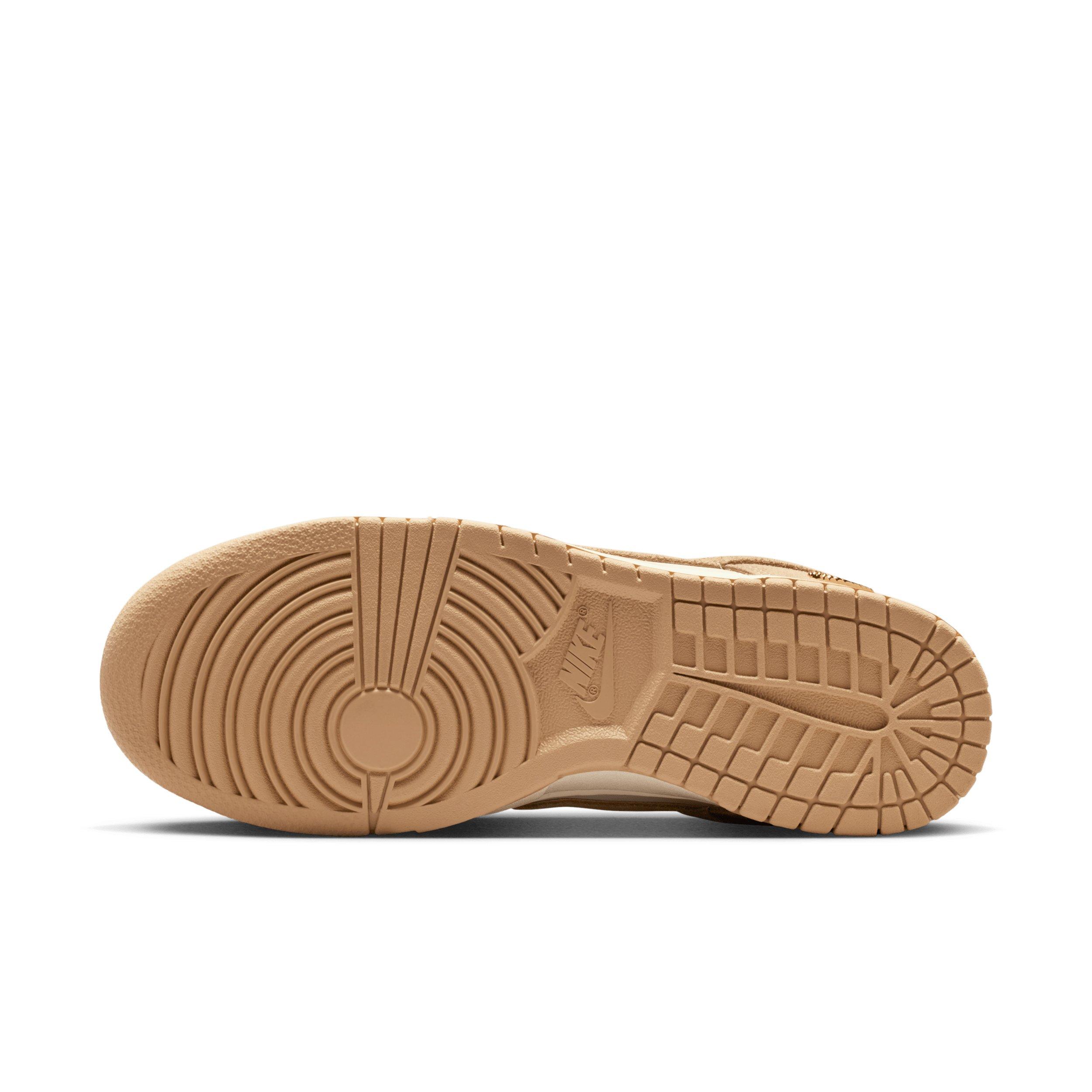 Nike Dunk Low "Sail/White/Metallic Gold/Linen" Women's Shoe - SAIL/WHITE/GOLD/LINEN Thumbnail View 6