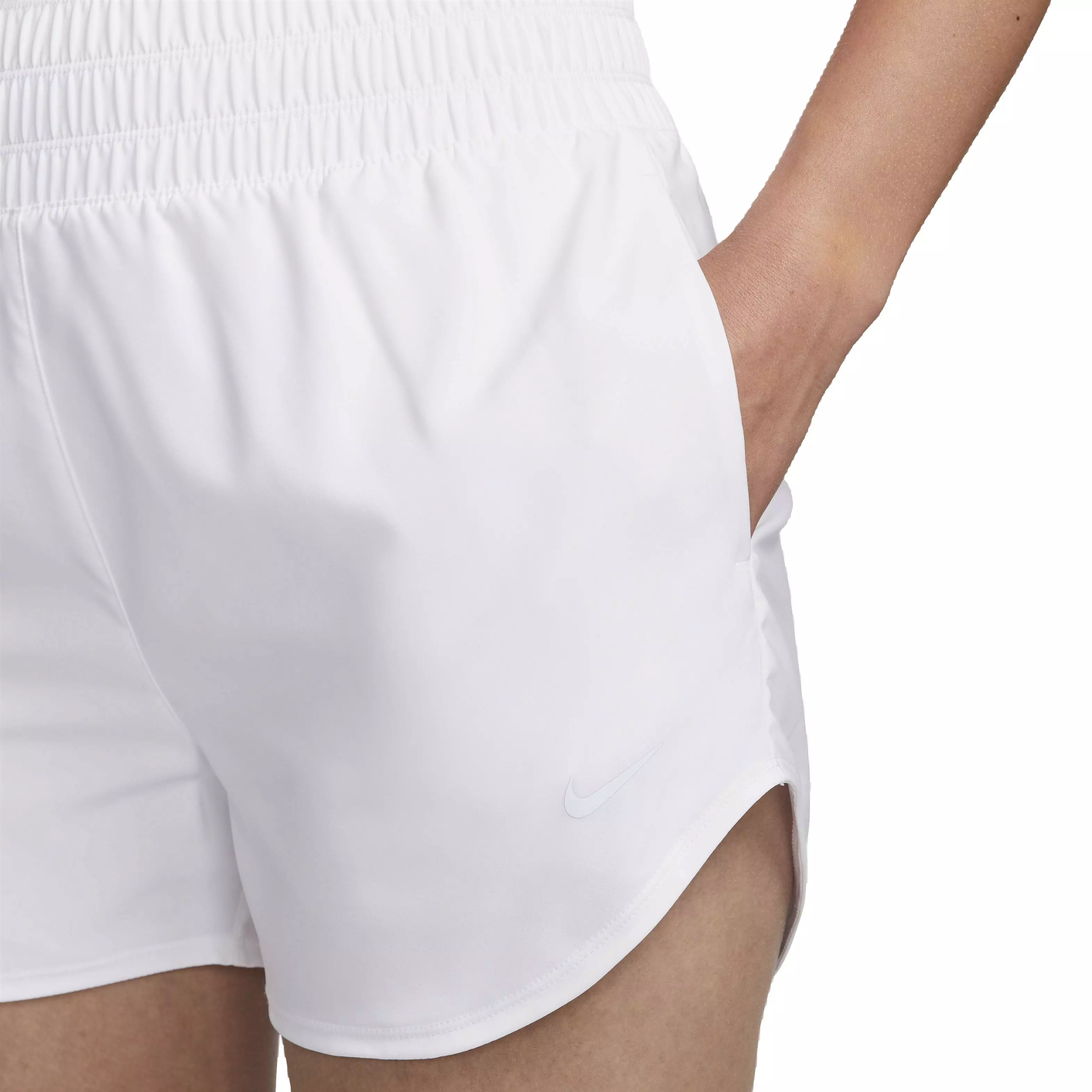 Nike Women's One Dri-FIT Ultra HW 3" Brief-Lined Shorts - BLUE