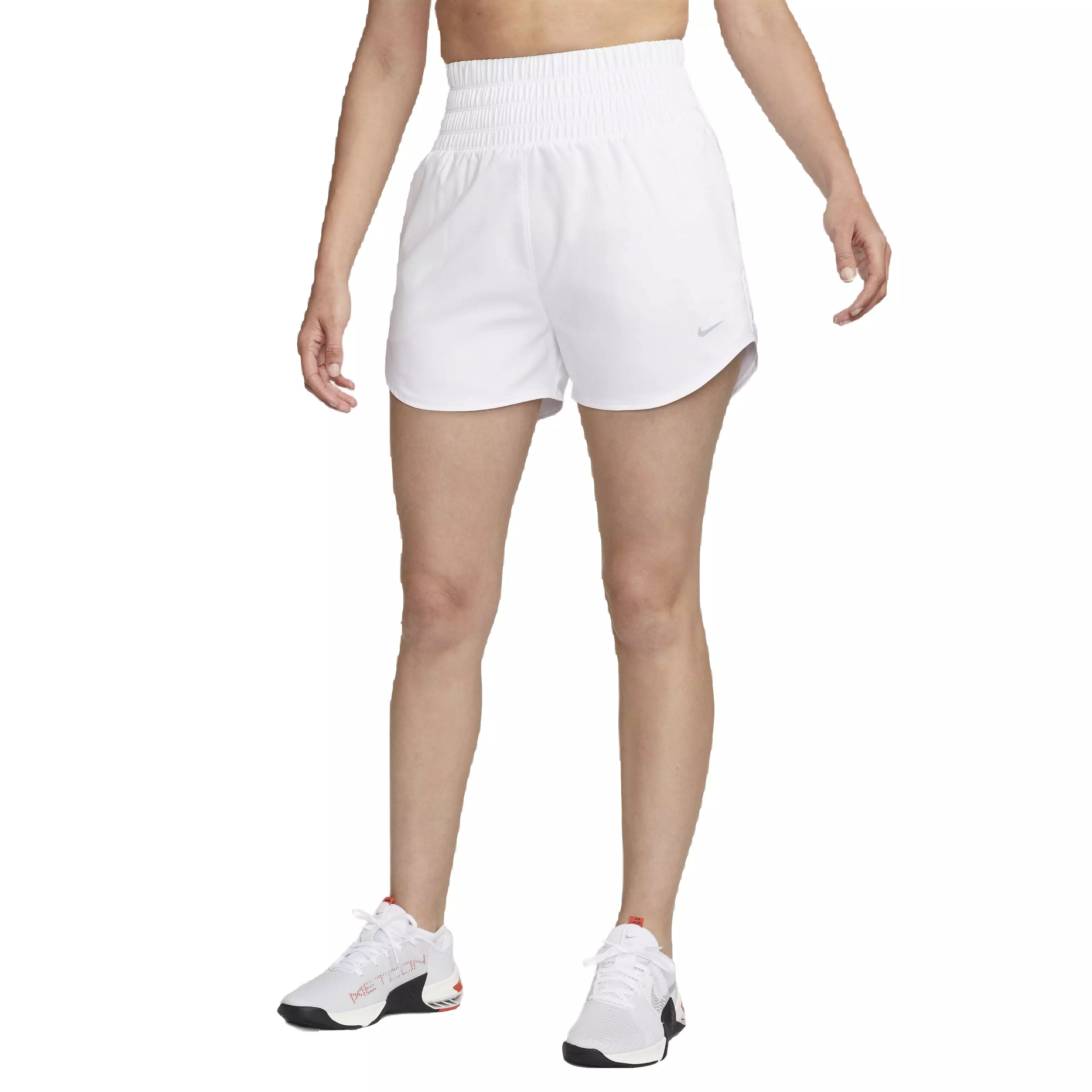 Nike Women's One Dri-FIT Ultra HW 3" Brief-Lined Shorts - BLUE