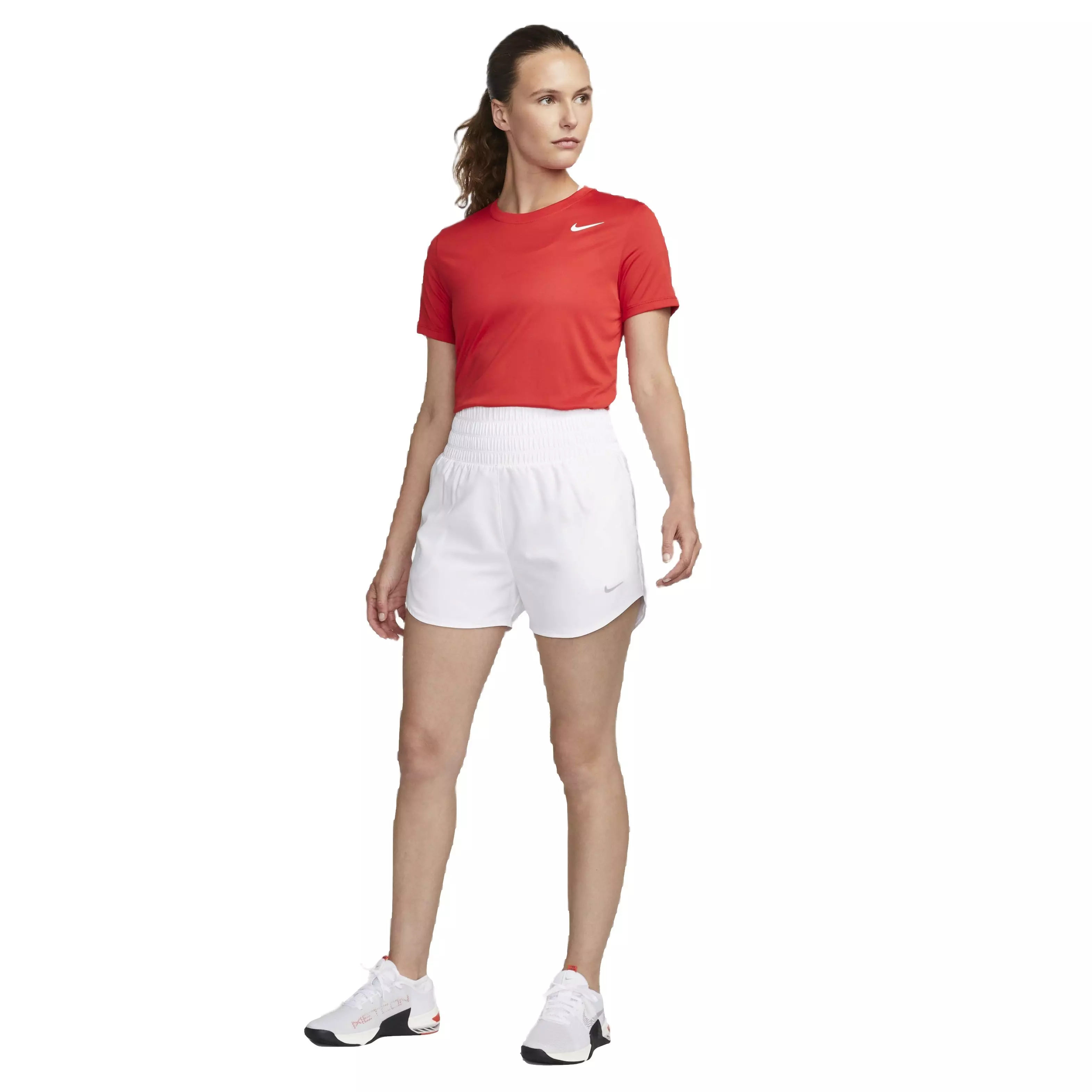 Nike Women's One Dri-FIT Ultra HW 3" Brief-Lined Shorts - BLUE