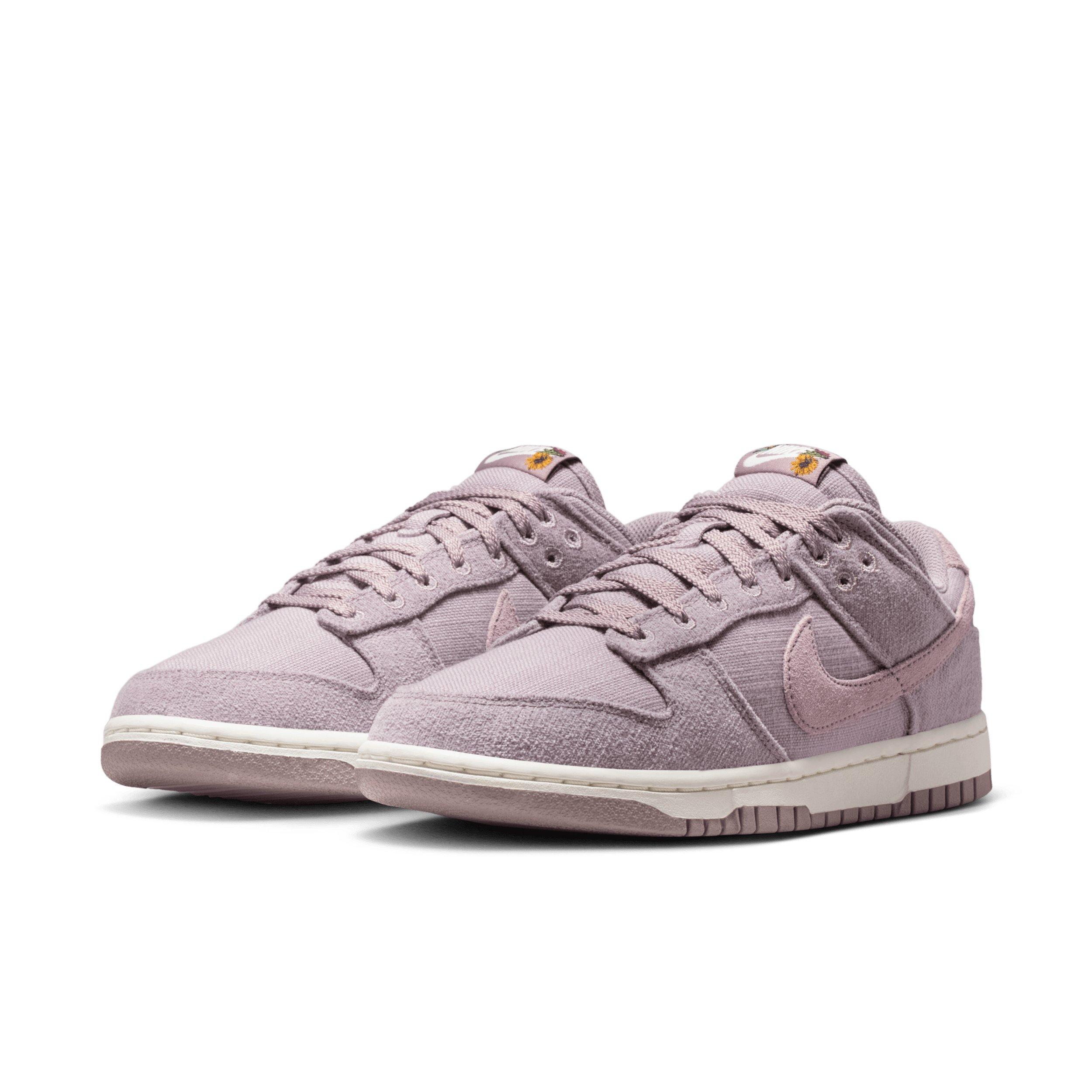 Nike Dunk Low "Light Violet Ore/Metallic Gold/Healing Jade/Sail" Women's Shoe - LT VIOLET/GOLD/JADE/SAIL Thumbnail View 3