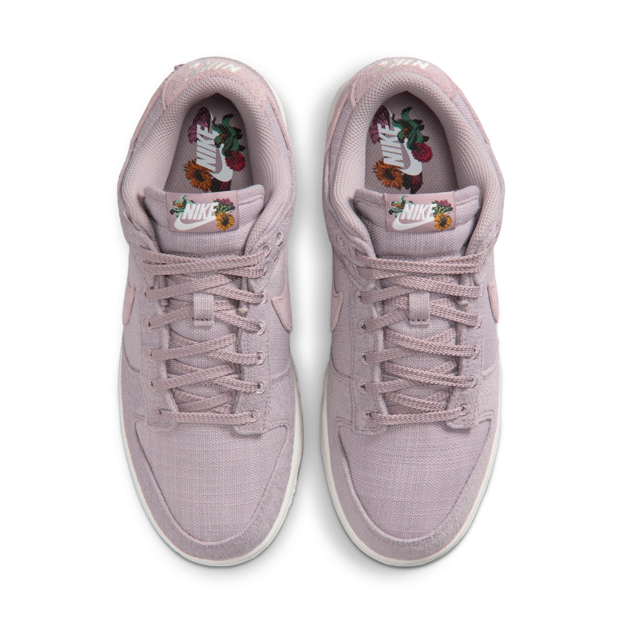 Nike Dunk Low "Light Violet Ore/Metallic Gold/Healing Jade/Sail" Women's Shoe - LT VIOLET/GOLD/JADE/SAIL Thumbnail View 4
