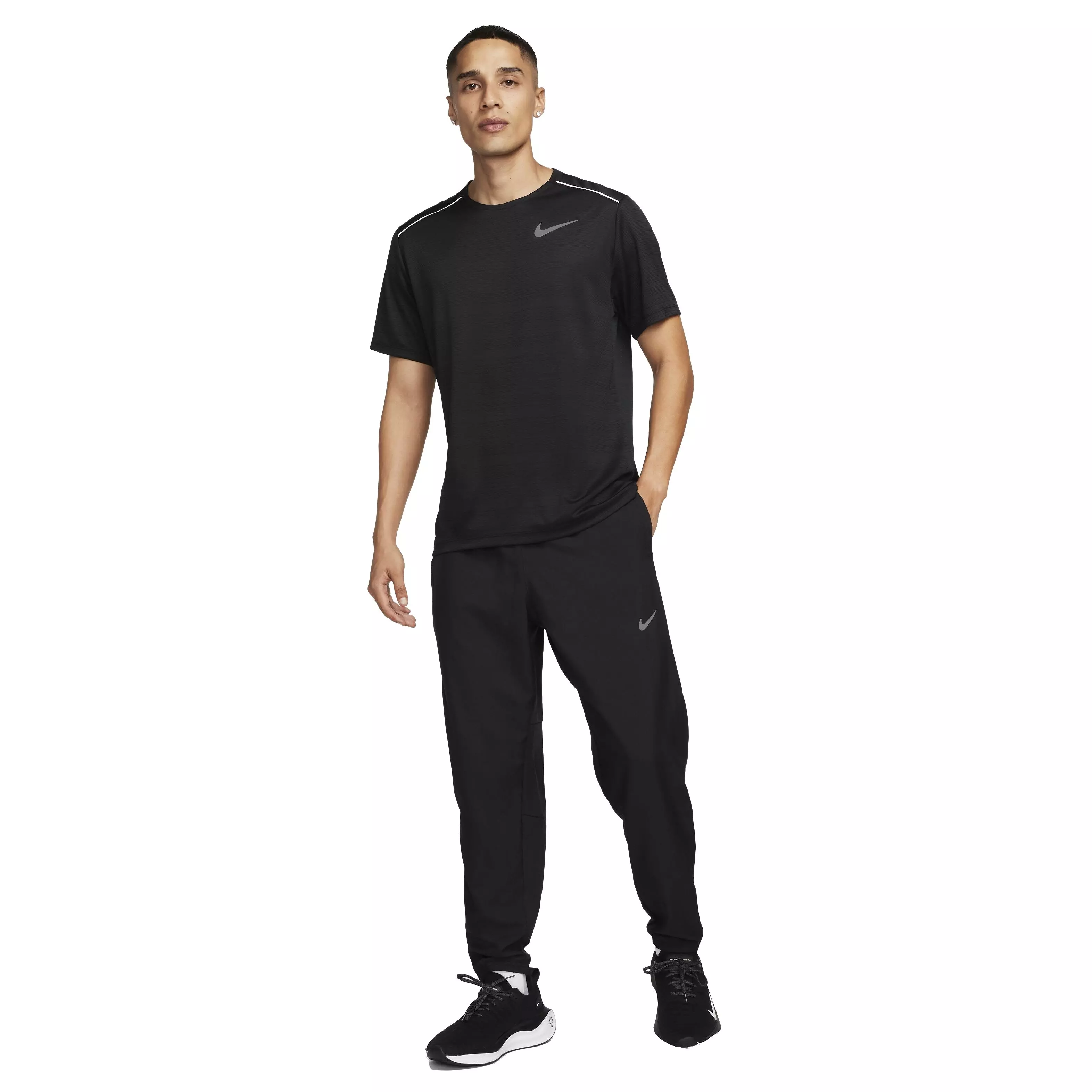 Nike Men's Challenger Dri-FIT Woven Running Pants - BLACK