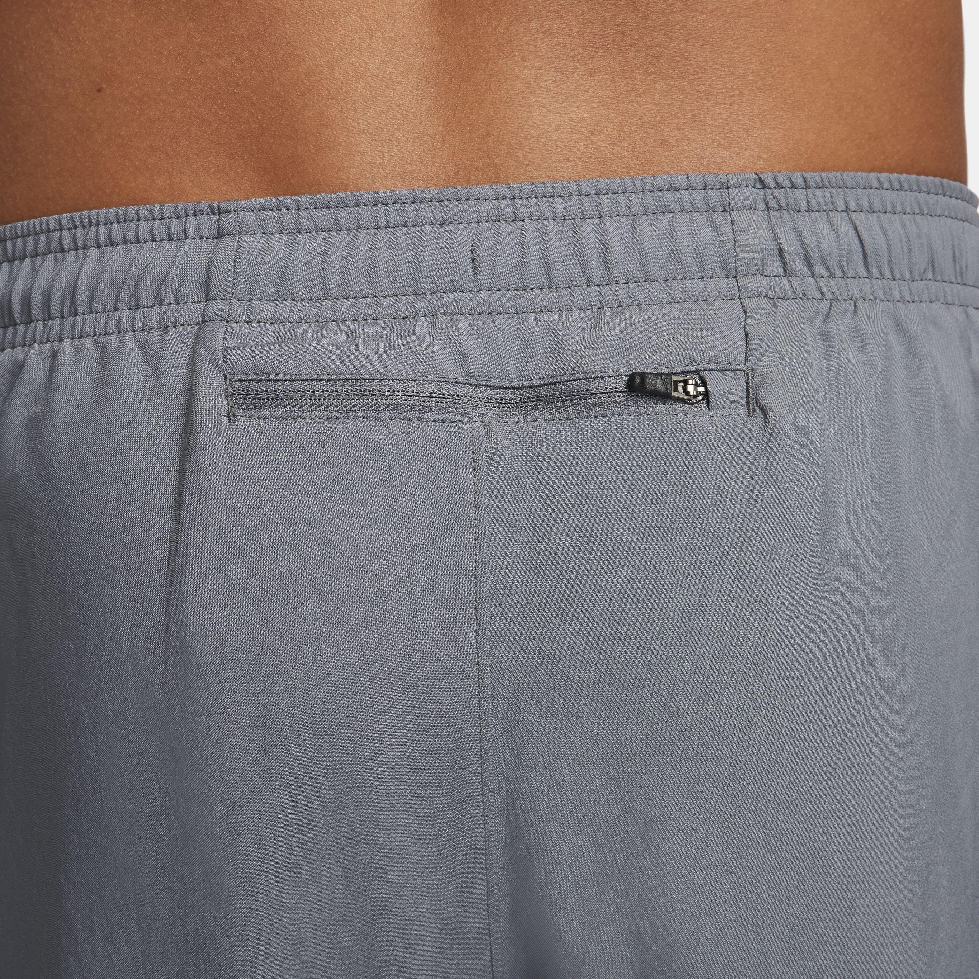 Nike Men's Challenger Dri-FIT Woven Running Pants - GREY Thumbnail View 5