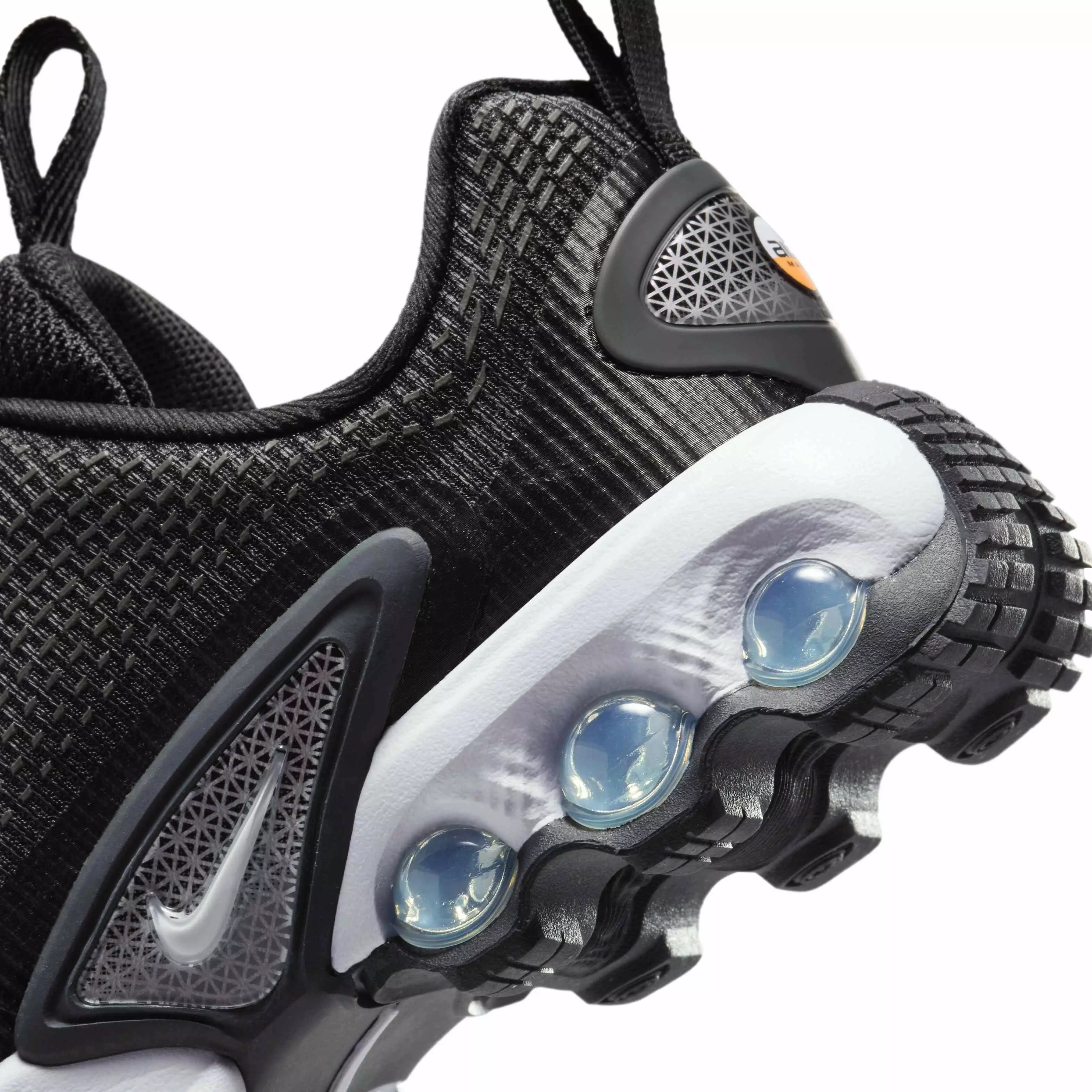 Nike Air Max Dn "Black/Dark Grey/Black/White" Preschool Boys' Shoe - BLACK/DK GREY/BLACK/WHITE