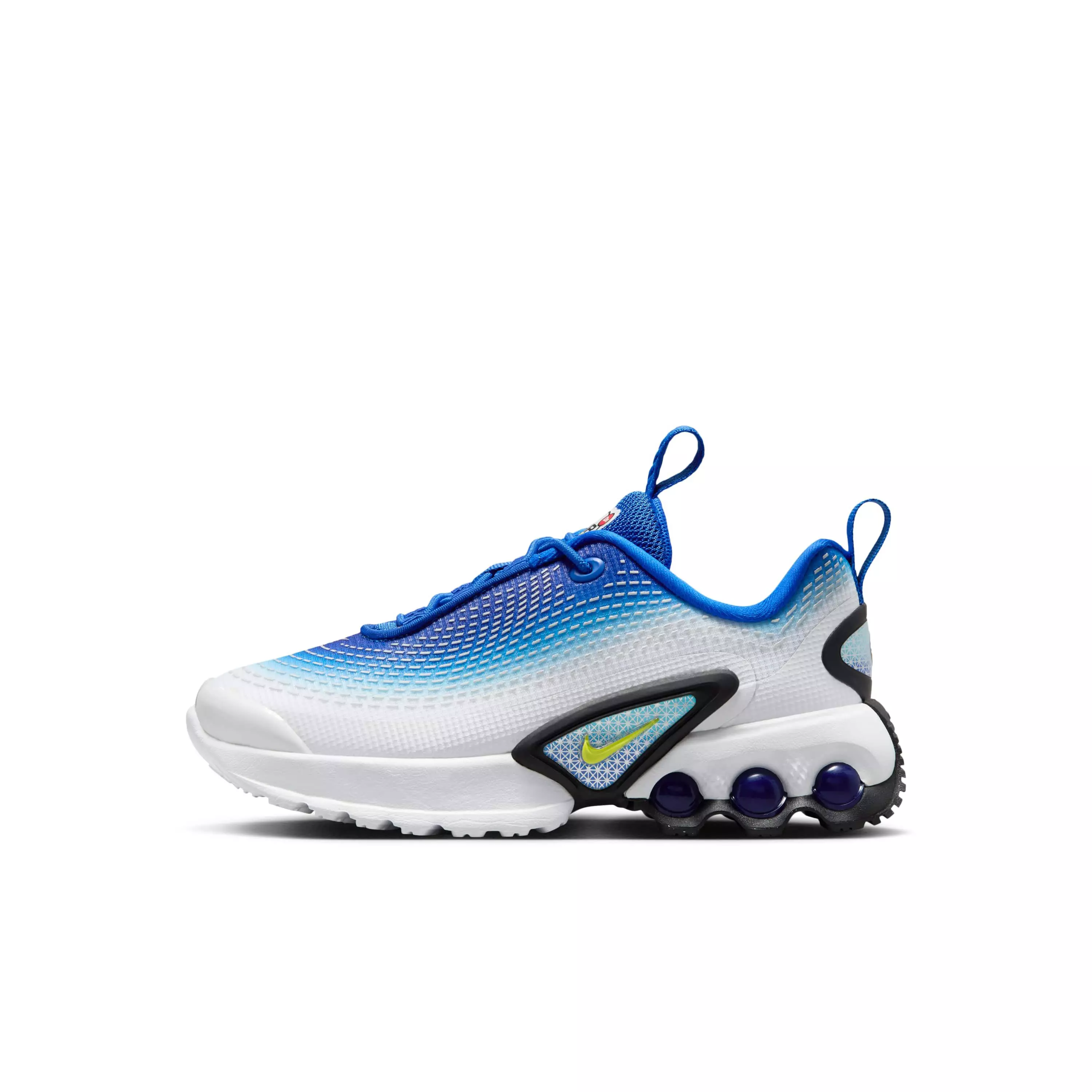 Nike Air Max Dn "Racer Blue/Blue Fury/Black/Vibrant Yellow" Preschool Boys' Shoe - BLUE/BLUE/BLACK/YELLOW