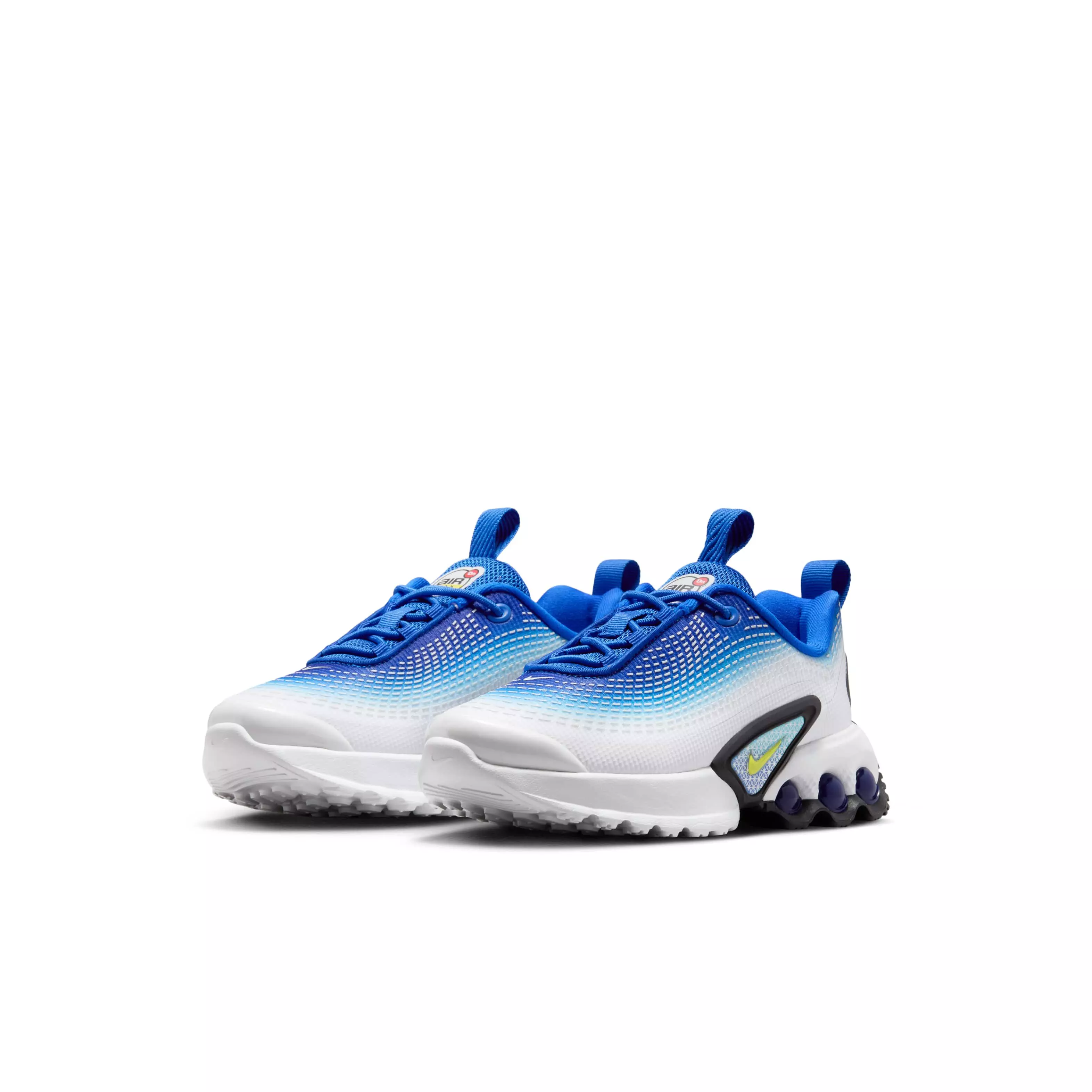 Nike Air Max Dn "Racer Blue/Blue Fury/Black/Vibrant Yellow" Preschool Boys' Shoe - BLUE/BLUE/BLACK/YELLOW