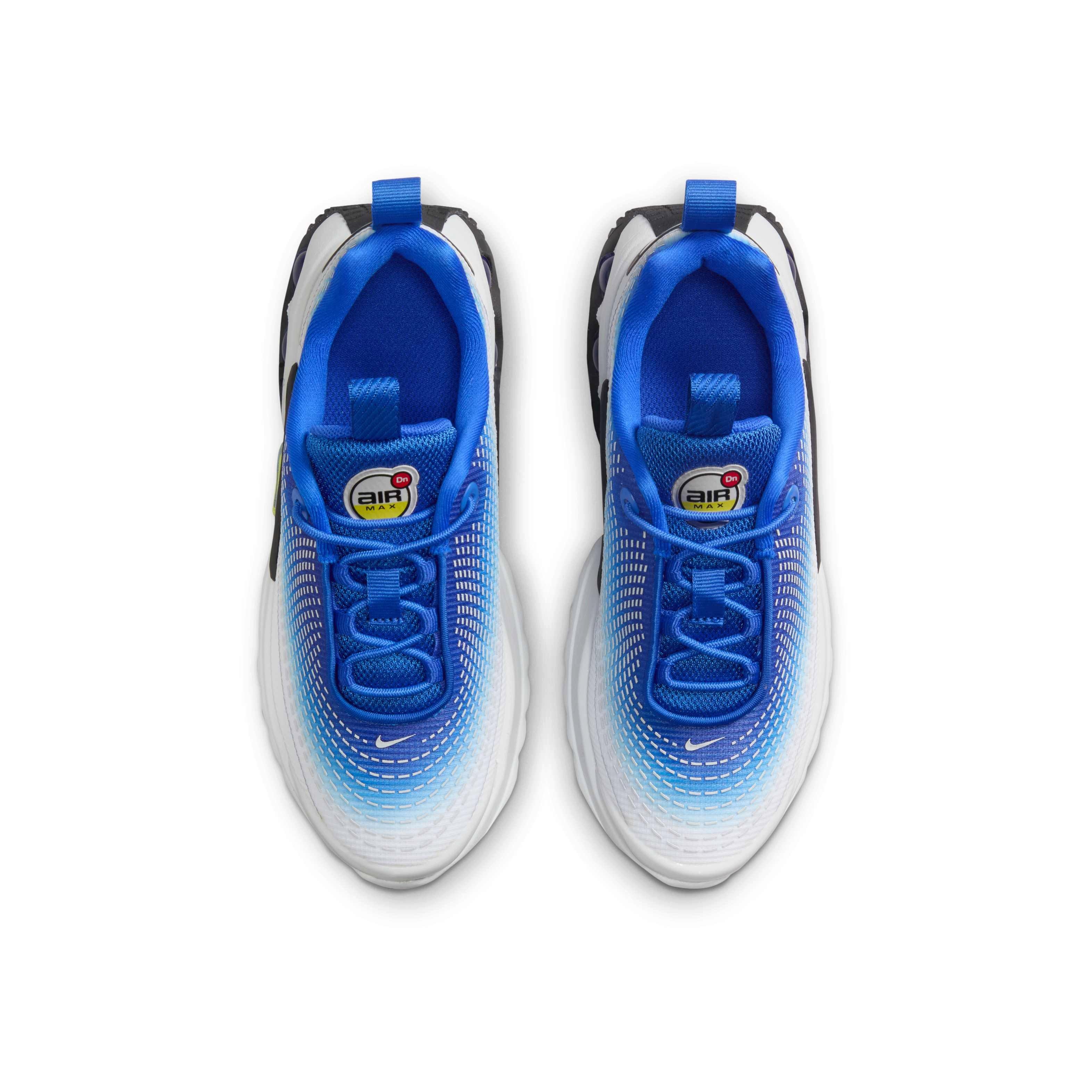 Nike Air Max Dn Preschool Boys' "Racer Blue/Blue Fury/Black/Vibrant Yellow" Shoe