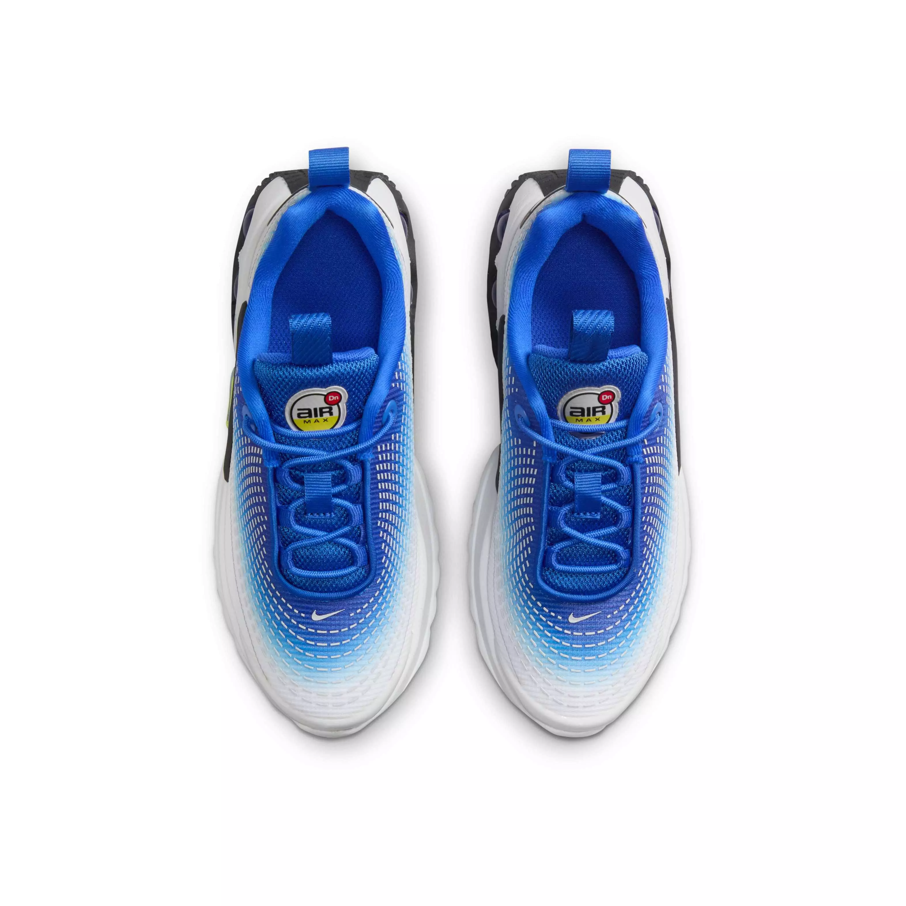 Nike Air Max Dn "Racer Blue/Blue Fury/Black/Vibrant Yellow" Preschool Boys' Shoe - BLUE/BLUE/BLACK/YELLOW