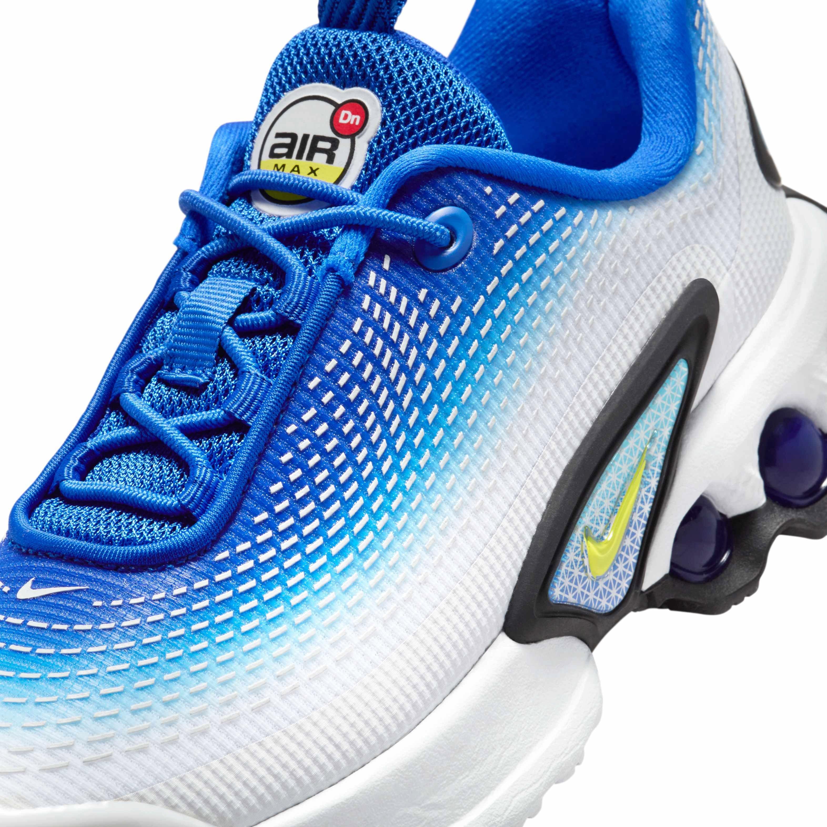 Nike Air Max Dn Preschool Boys' "Racer Blue/Blue Fury/Black/Vibrant Yellow" Shoe