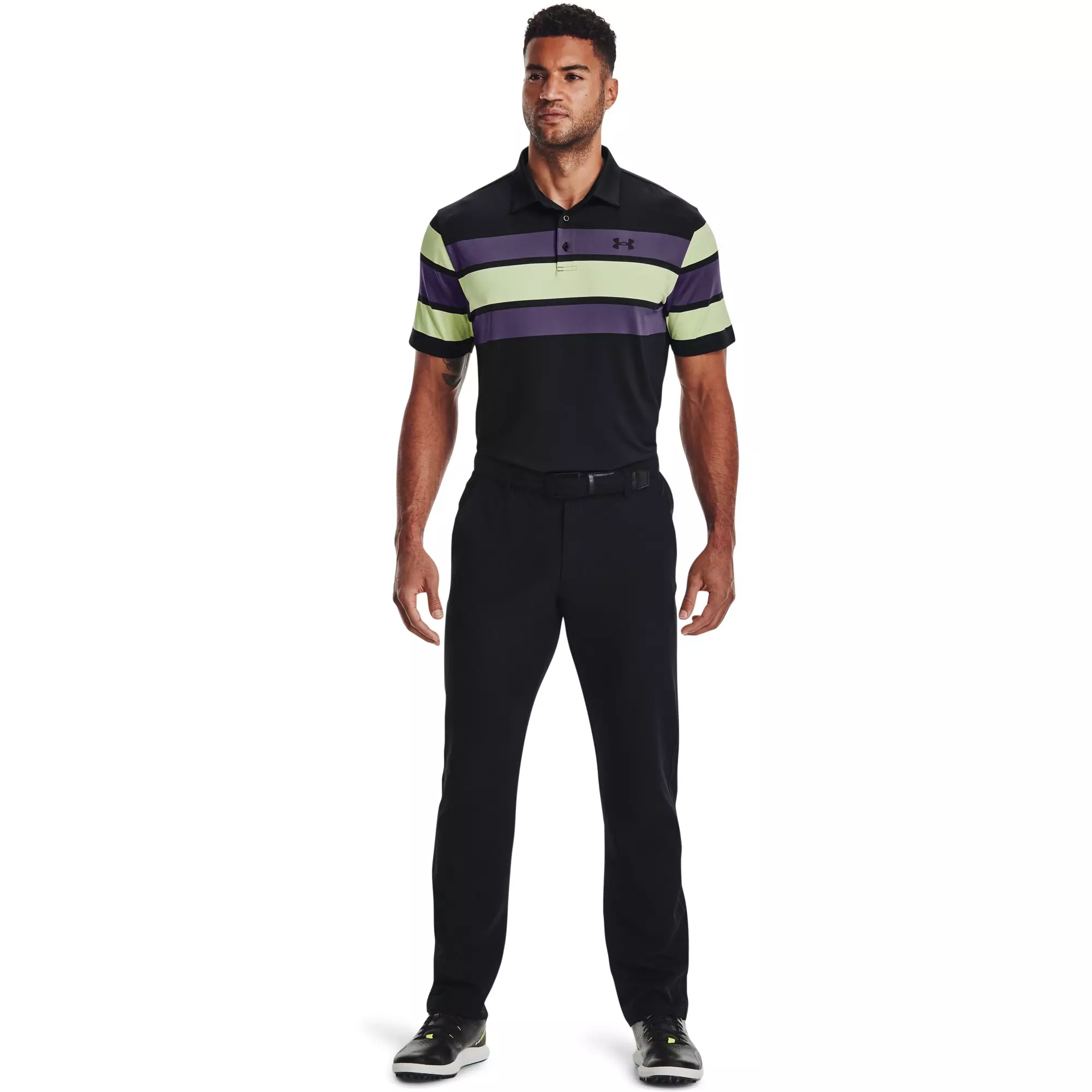 Under Armour Men's Black Drive Pants - BLACK/GREY