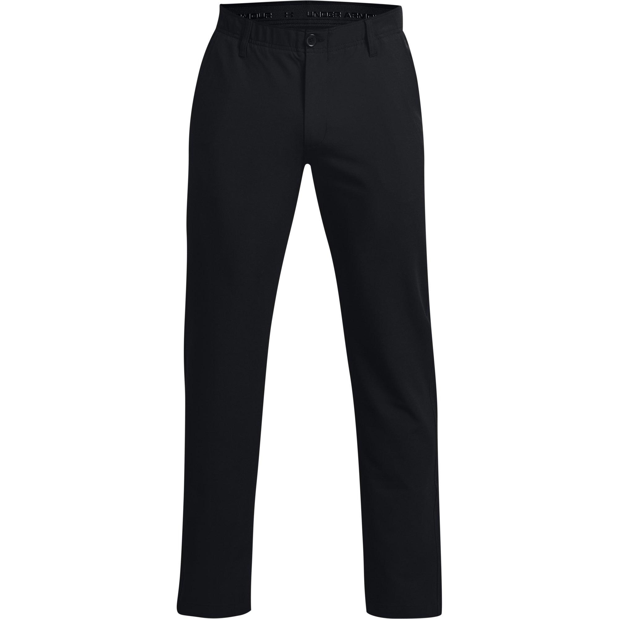 Under Armour Men's Black Drive Pants - BLACK/GREY Thumbnail View 4