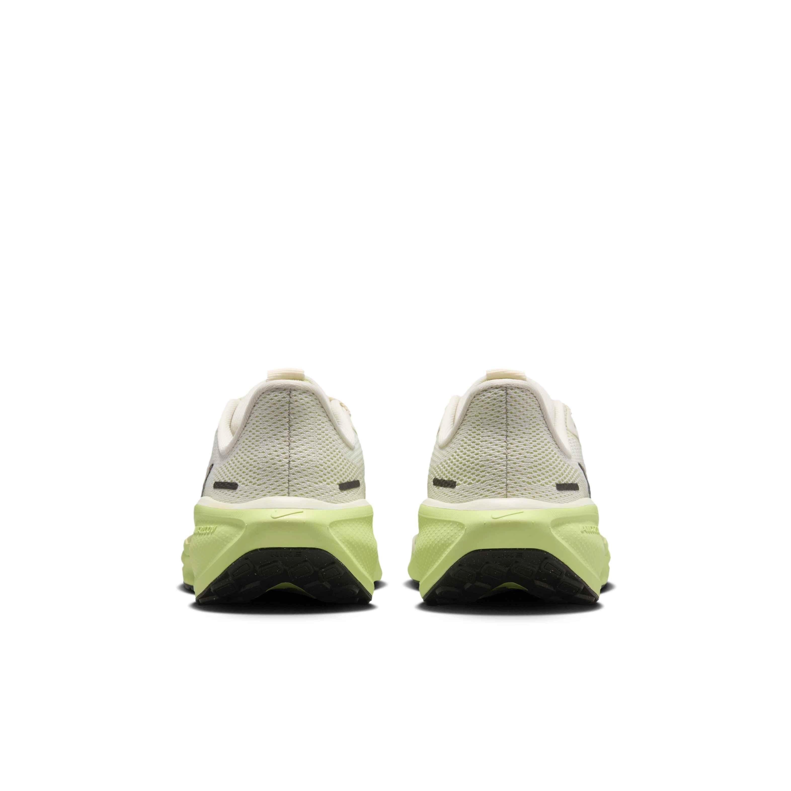 Nike Pegasus 41 Grade School Boys' "Pale Ivory/Limelight/Olive Aura/Sequoia" Running Shoe
