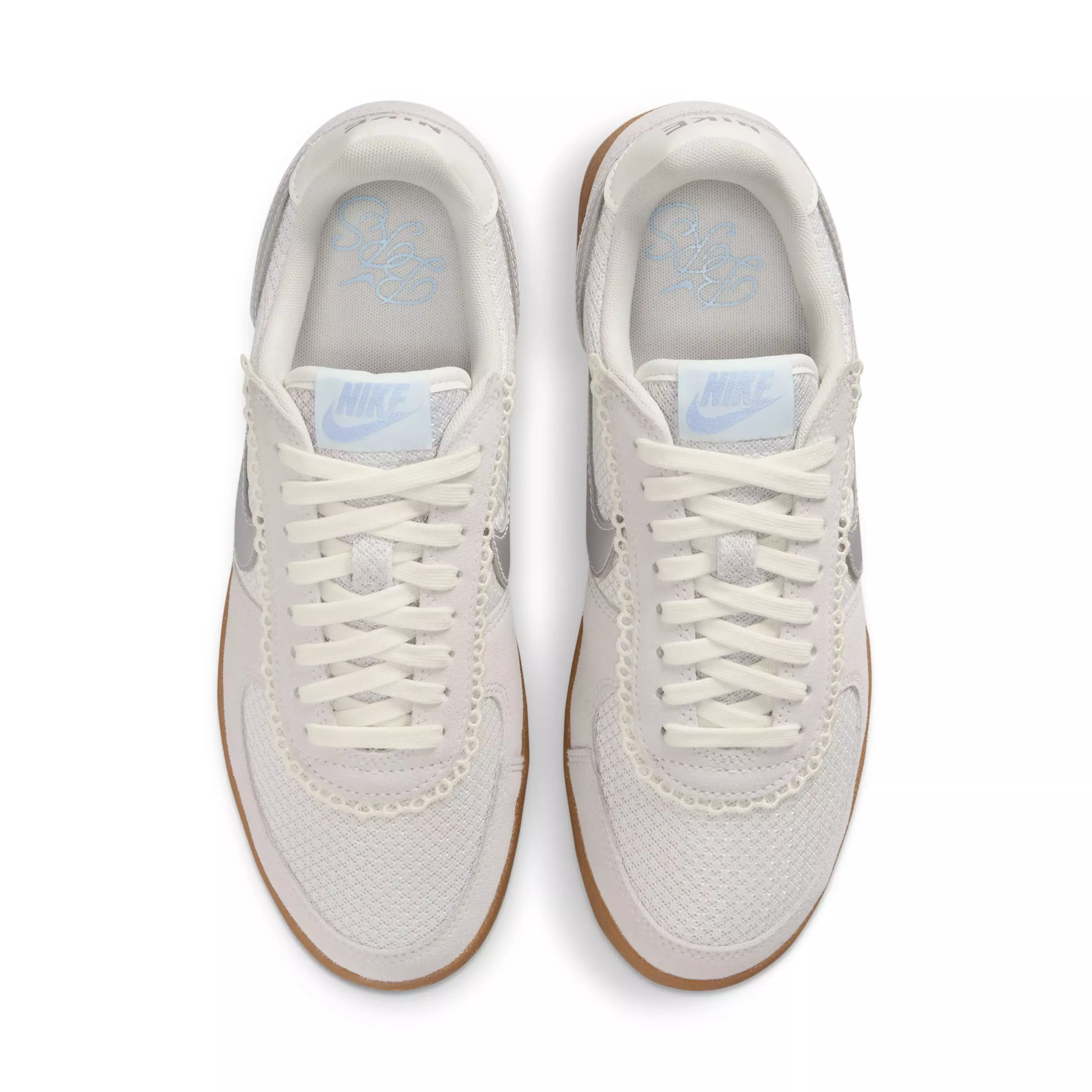 Nike Field General "Platinum Tint/Vast Grey/Gum Medium Brown/Metallic Silver" Women's Shoe - PLATINUM/GREY/MD BROWN/SILVER