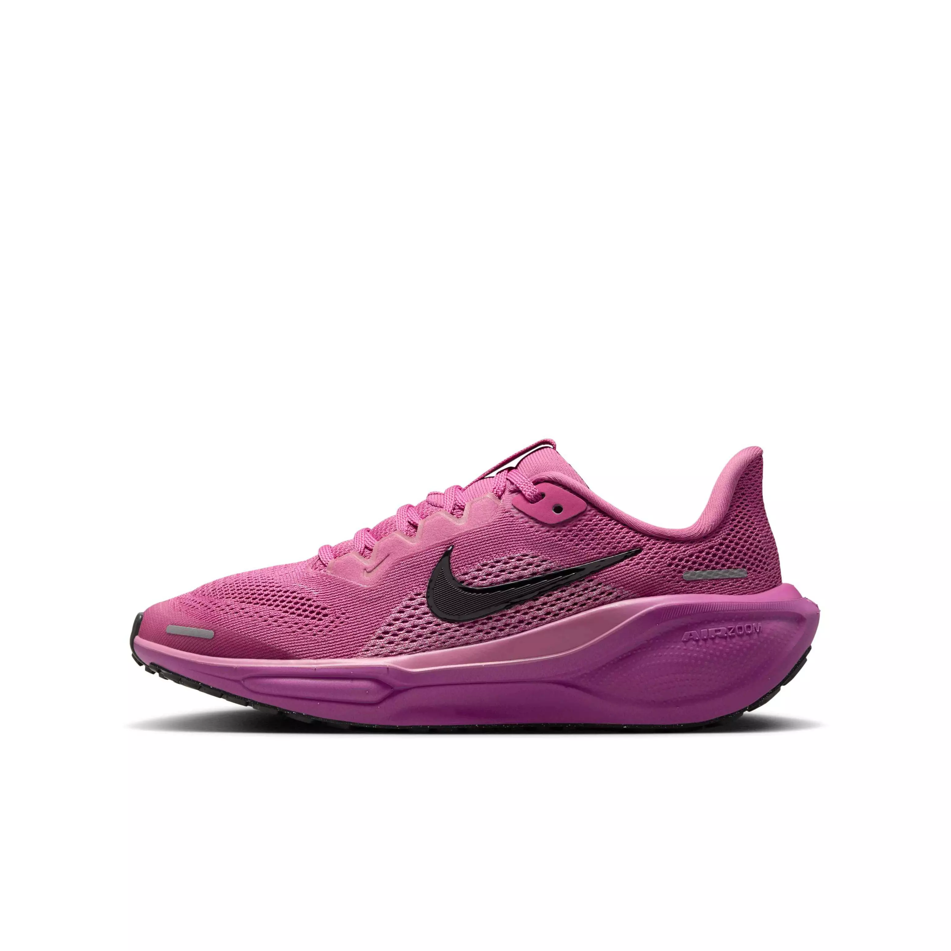 Nike Pegasus 41 "Cosmic Fuchsia/Red Plum/Elemental Pink/Off Noir" Grade School Boys' Running Shoe - FUCHSIA/RED/PINK/OFF NOIR