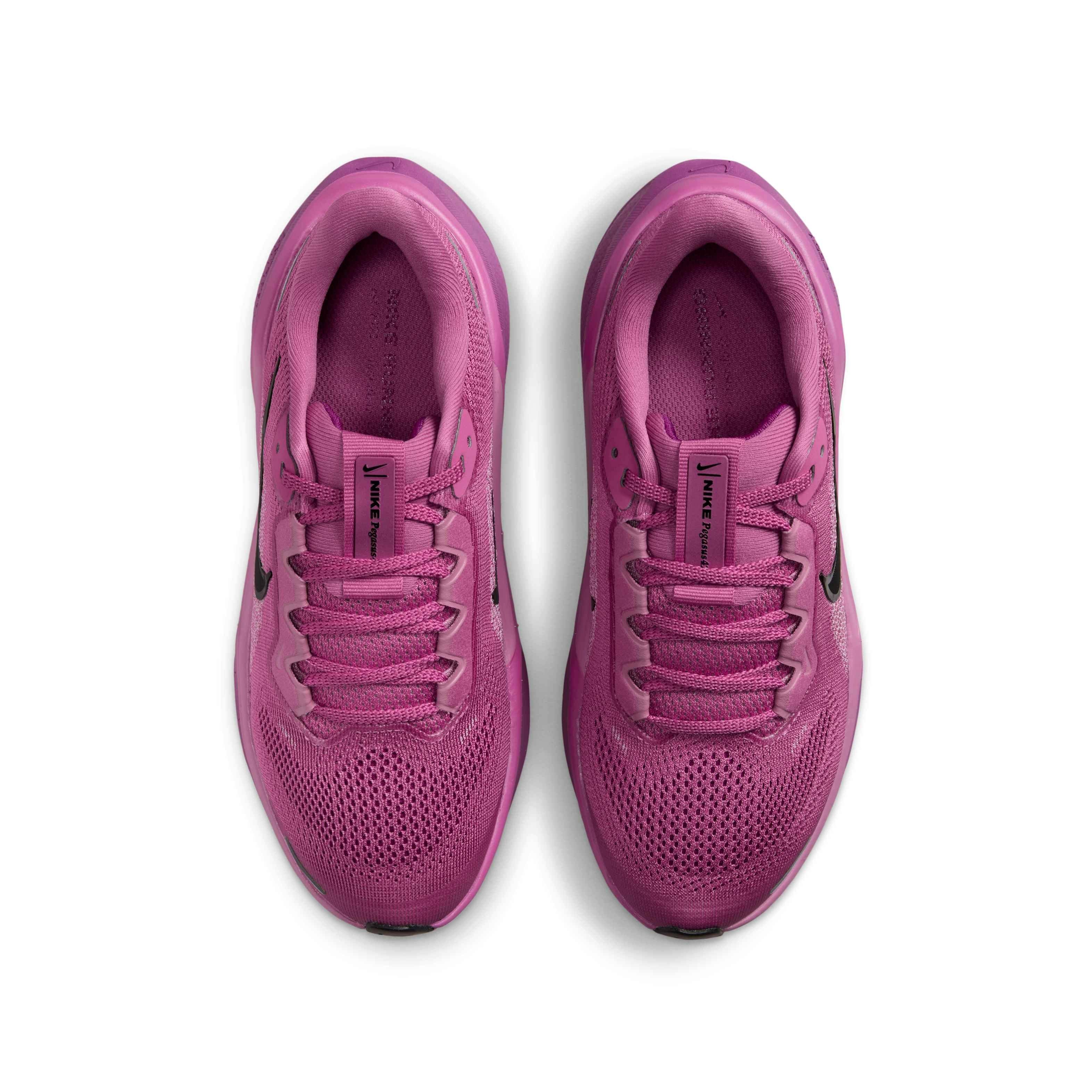 Nike Pegasus 41 Grade School Boys' "Cosmic Fuchsia/Red Plum/Elemental Pink/Off Noir" Running Shoe