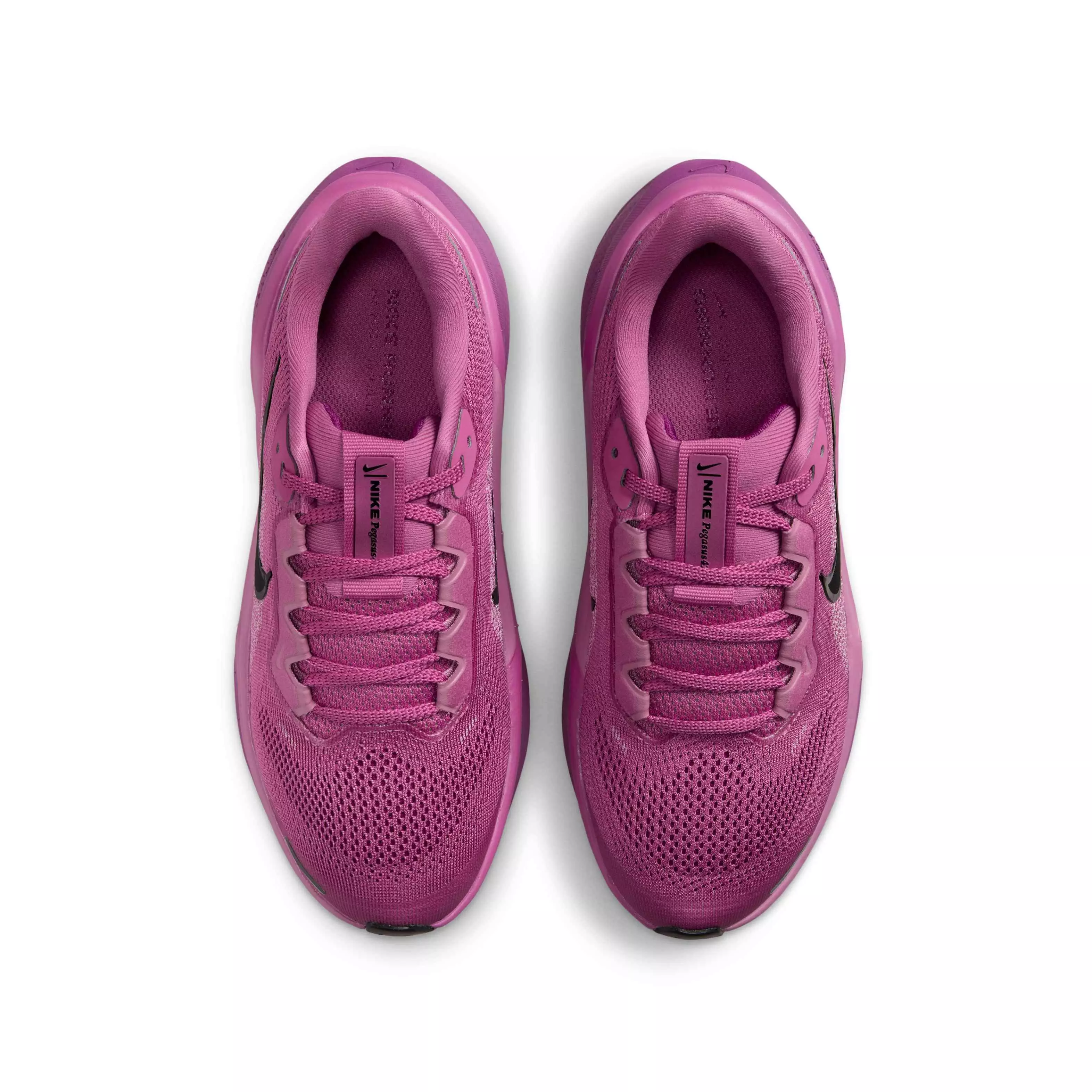 Nike Pegasus 41 "Cosmic Fuchsia/Red Plum/Elemental Pink/Off Noir" Grade School Boys' Running Shoe - FUCHSIA/RED/PINK/OFF NOIR
