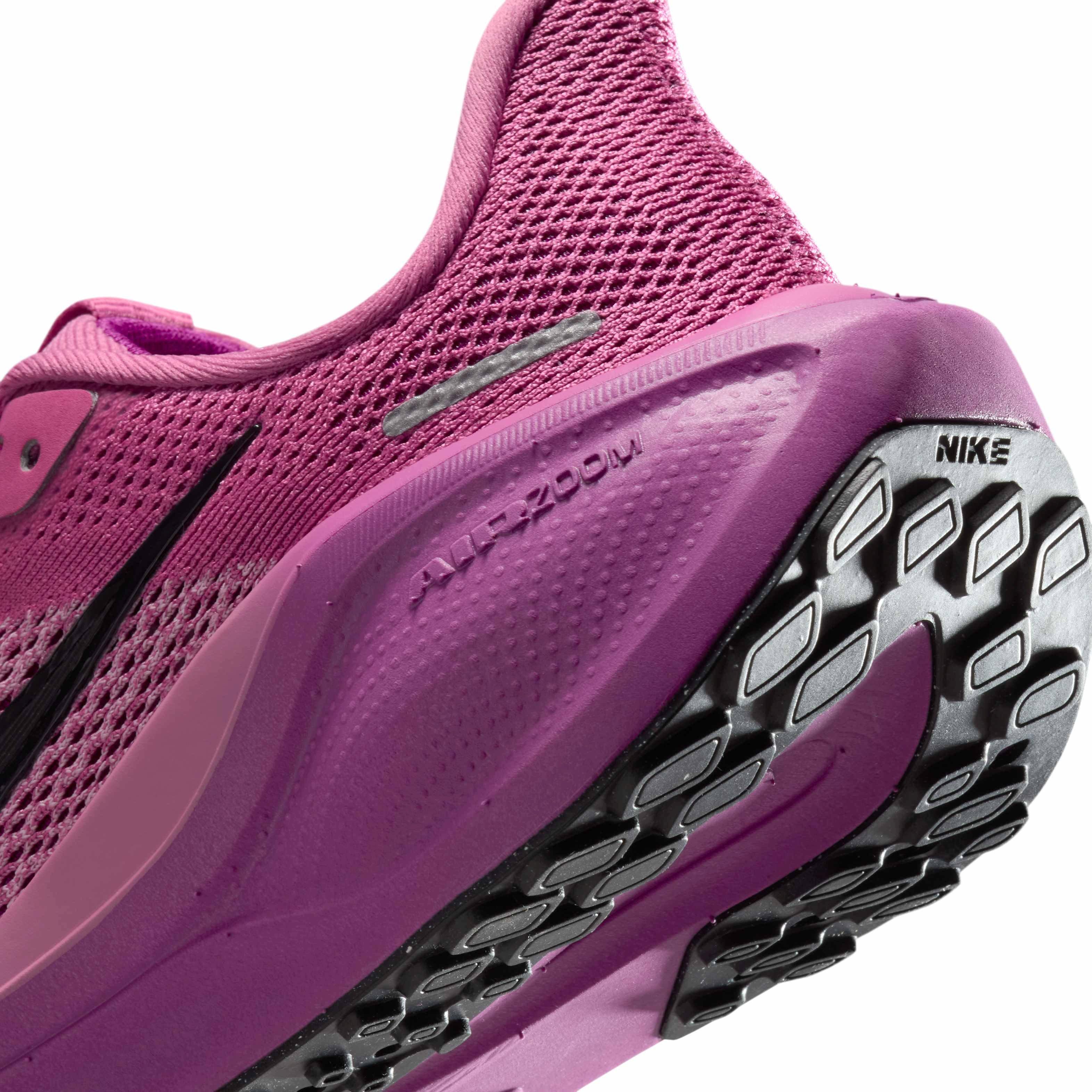 Nike Pegasus 41 Grade School Boys' "Cosmic Fuchsia/Red Plum/Elemental Pink/Off Noir" Running Shoe