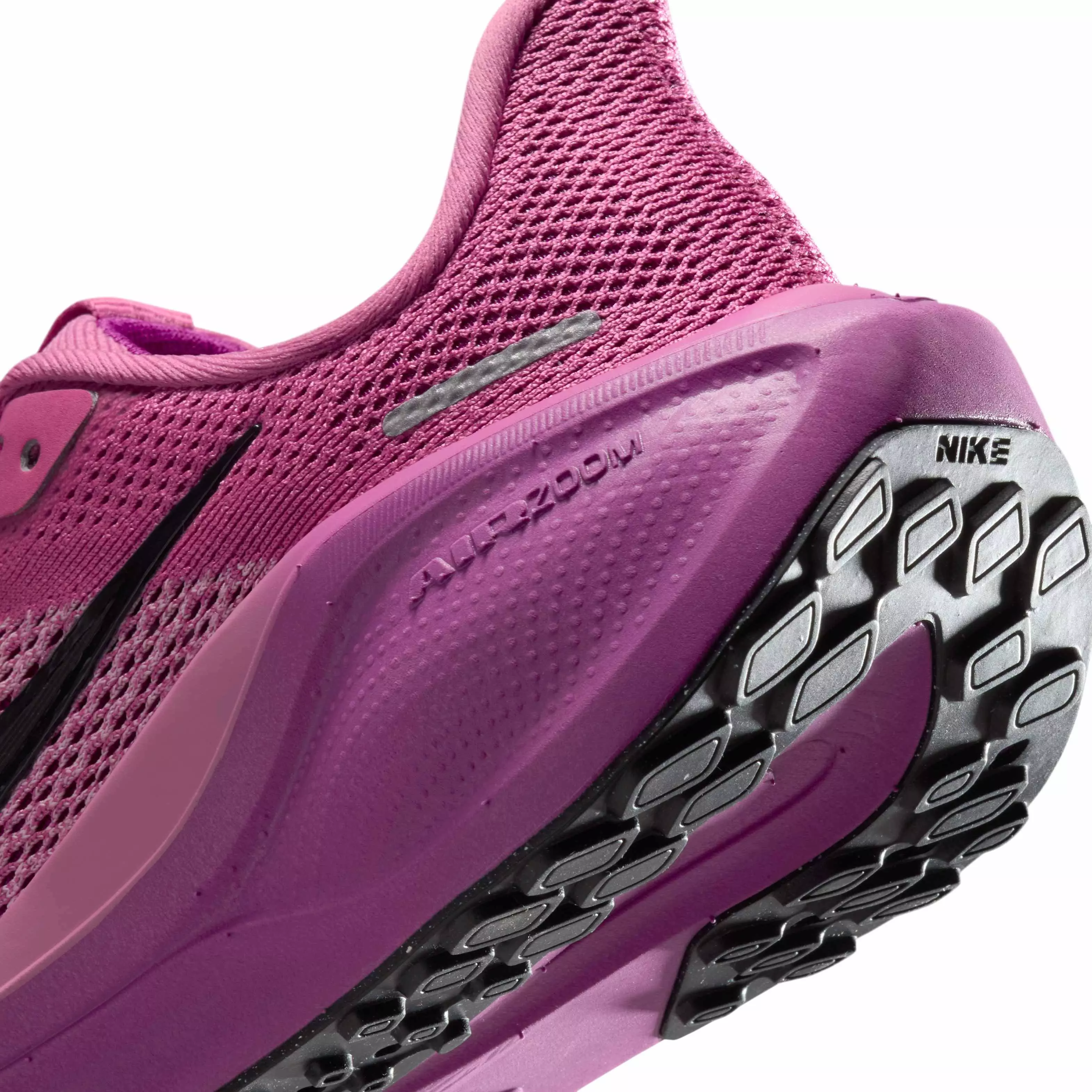 Nike Pegasus 41 "Cosmic Fuchsia/Red Plum/Elemental Pink/Off Noir" Grade School Boys' Running Shoe - FUCHSIA/RED/PINK/OFF NOIR