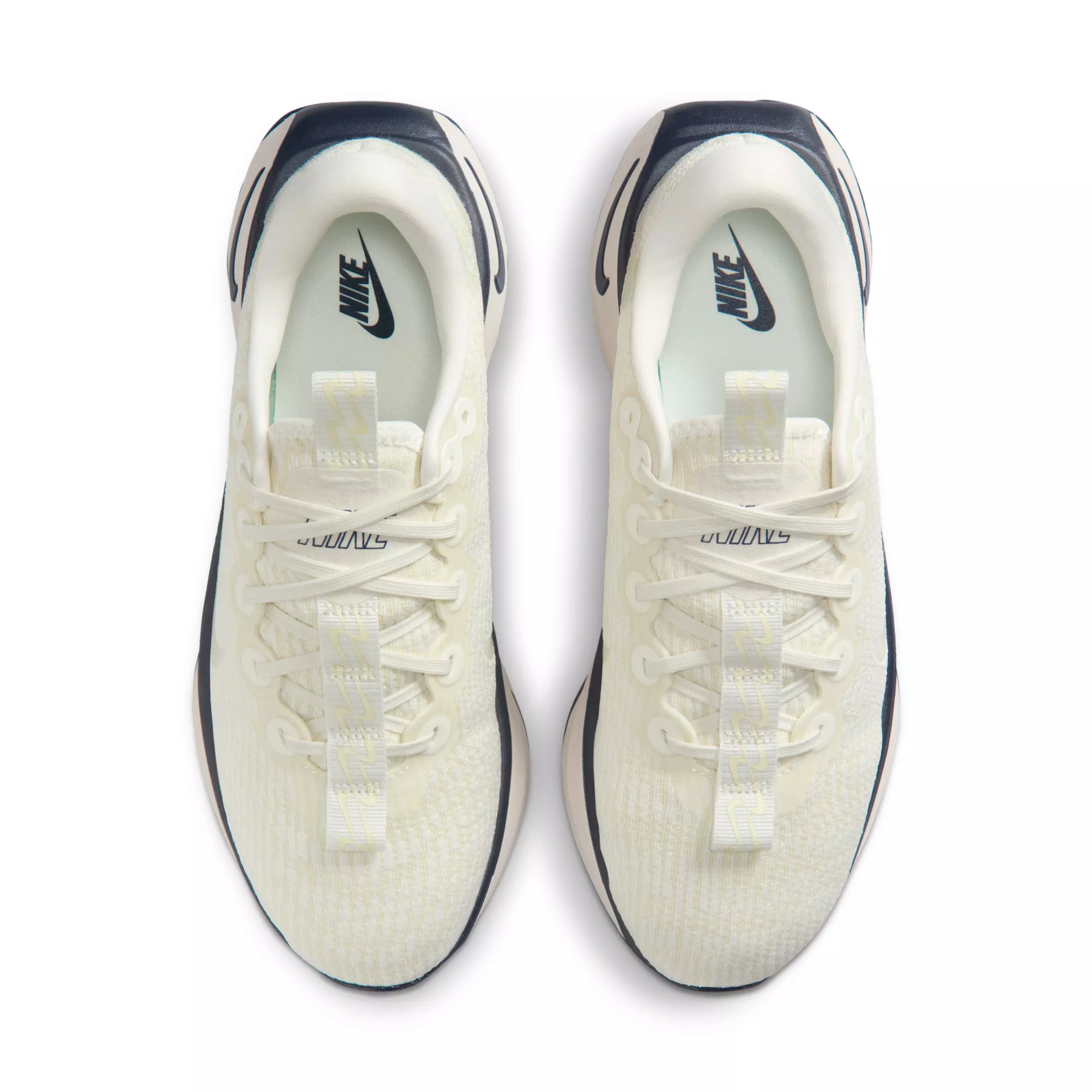 Nike Motiva "Sail/Coconut Milk/Light Orewood Brown/Midnight Navy" Women's Walking Shoe - SAIL/MILK/LT BROWN/NAVY