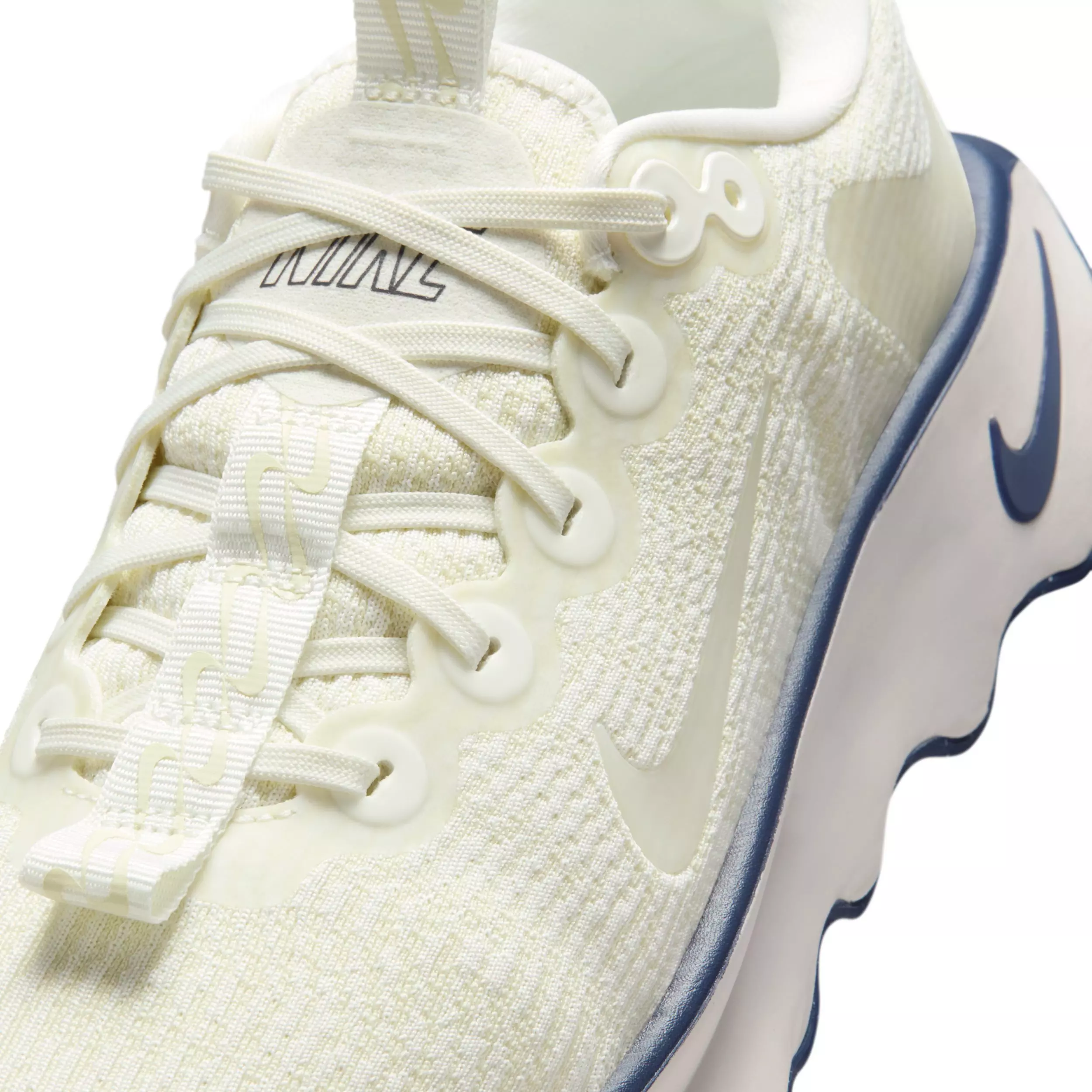 Nike Motiva "Sail/Coconut Milk/Light Orewood Brown/Midnight Navy" Women's Walking Shoe - SAIL/MILK/LT BROWN/NAVY