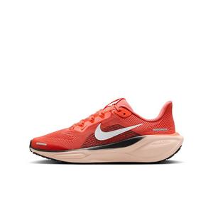 Nike Pegasus 41 "Magic Ember/Black/Washed Coral/White" Grade School Boys' Running Shoe